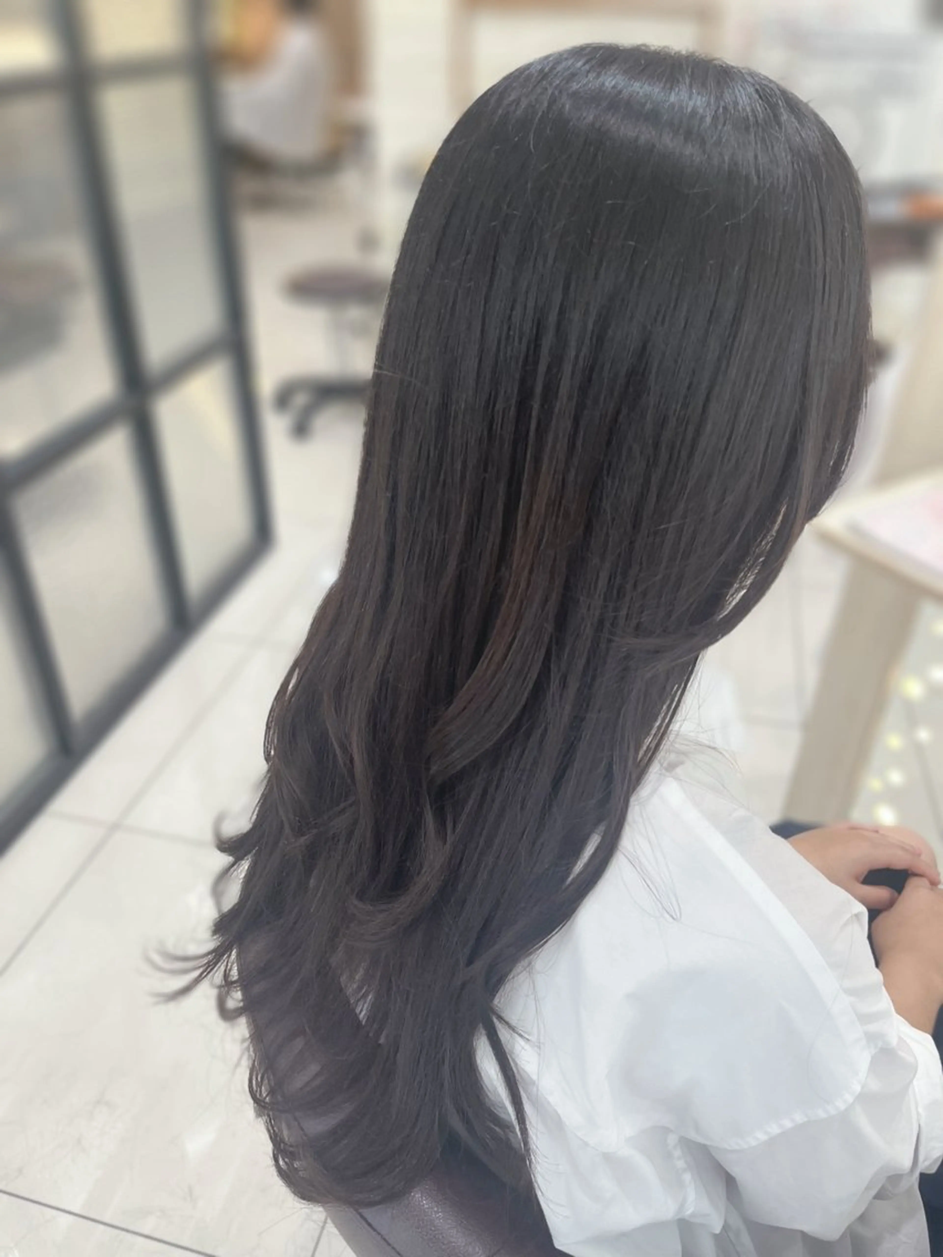 ロング ヘアアレンジ 裾カラー/Aya🥀のヘアスタイル