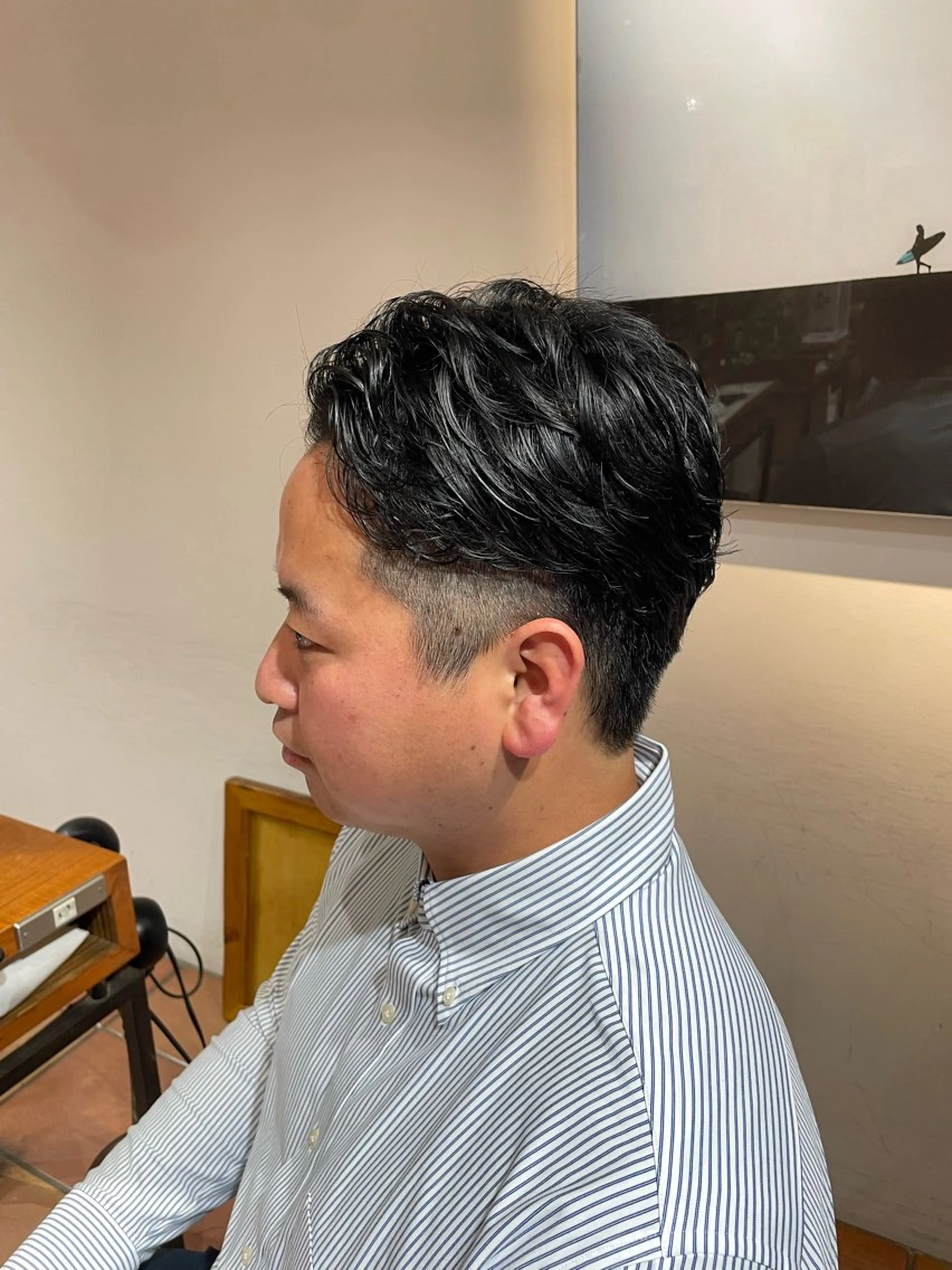 パーマ メンズ カット パーマ ｋｉｒｉ逗子🌺 MOEKA🌺のヘアスタイル