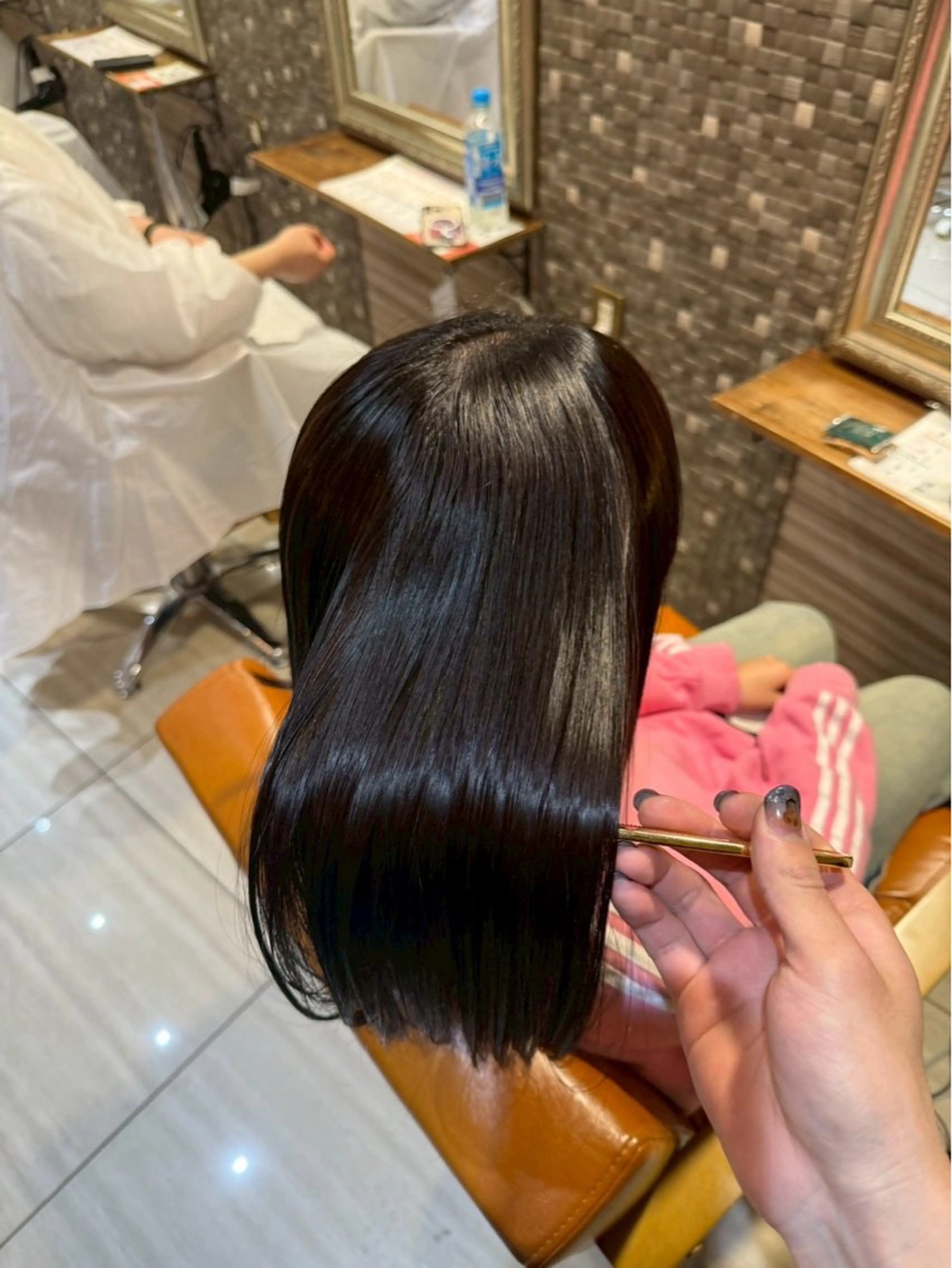 セミロング さいとう みゆのヘアスタイル