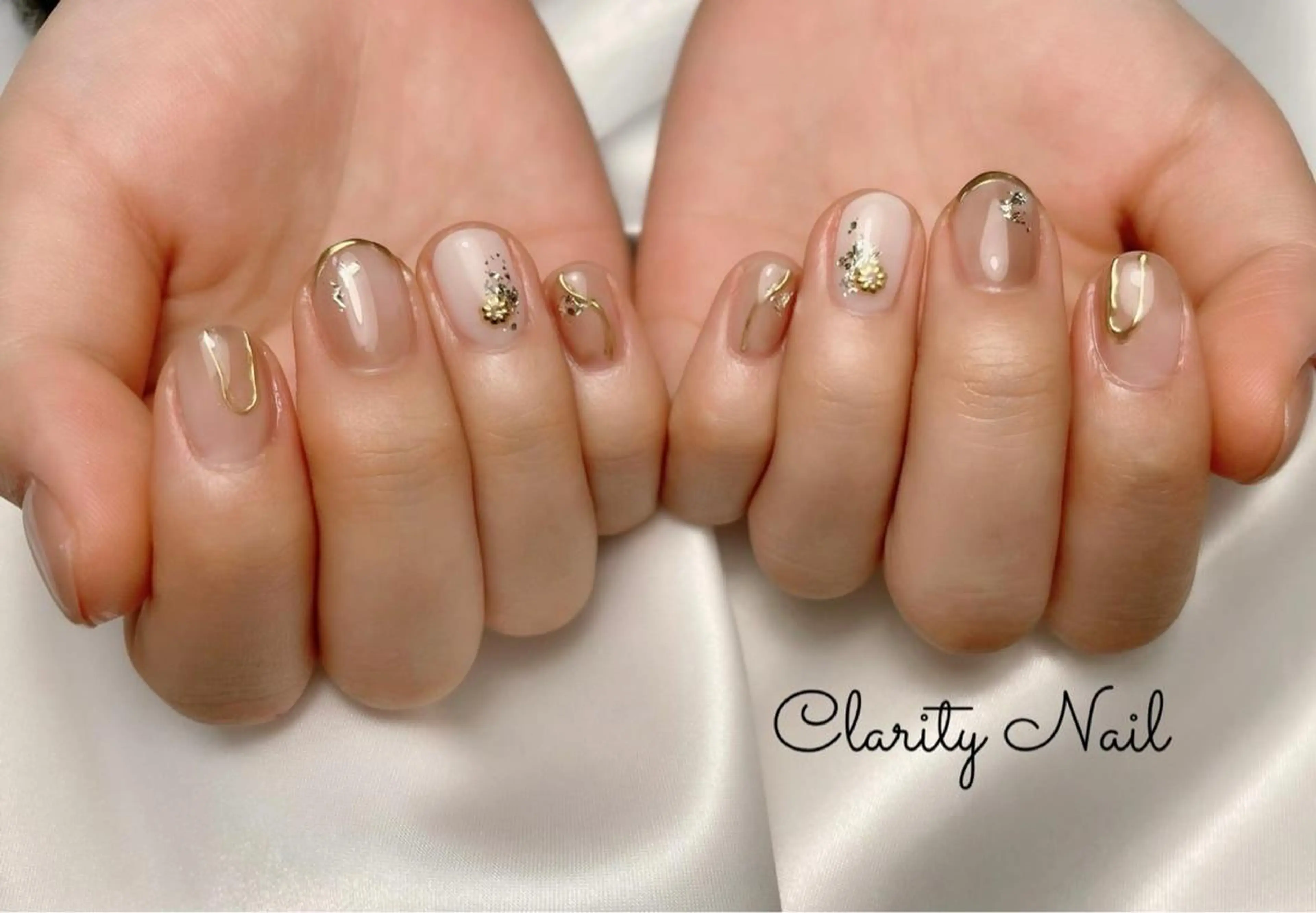ネイル アートネイル 持ち込み ハンドネイル Clarity Nailのネイルデザイン