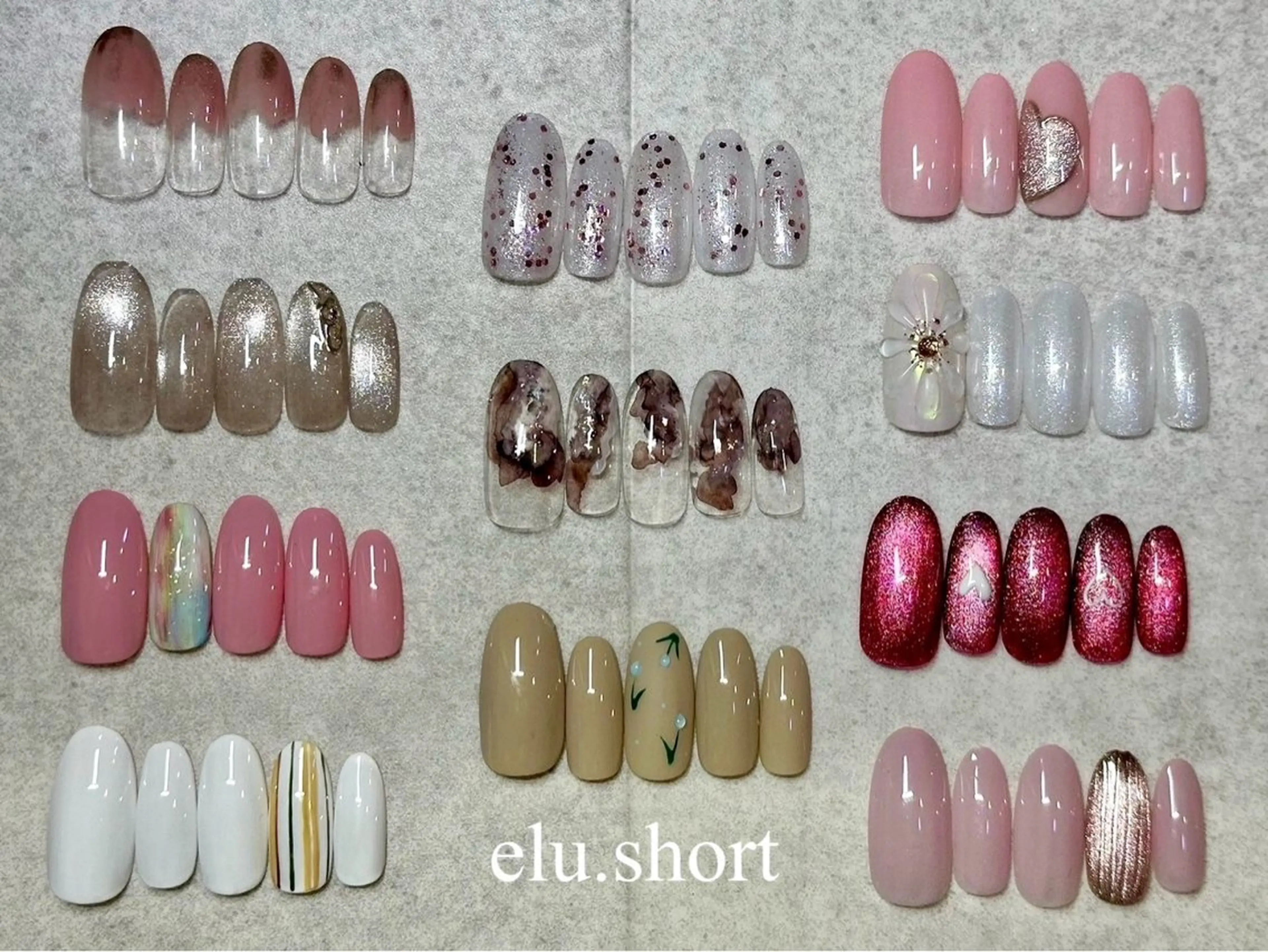 ネイル ハンドネイル elu船橋店 KAORIのネイルデザイン