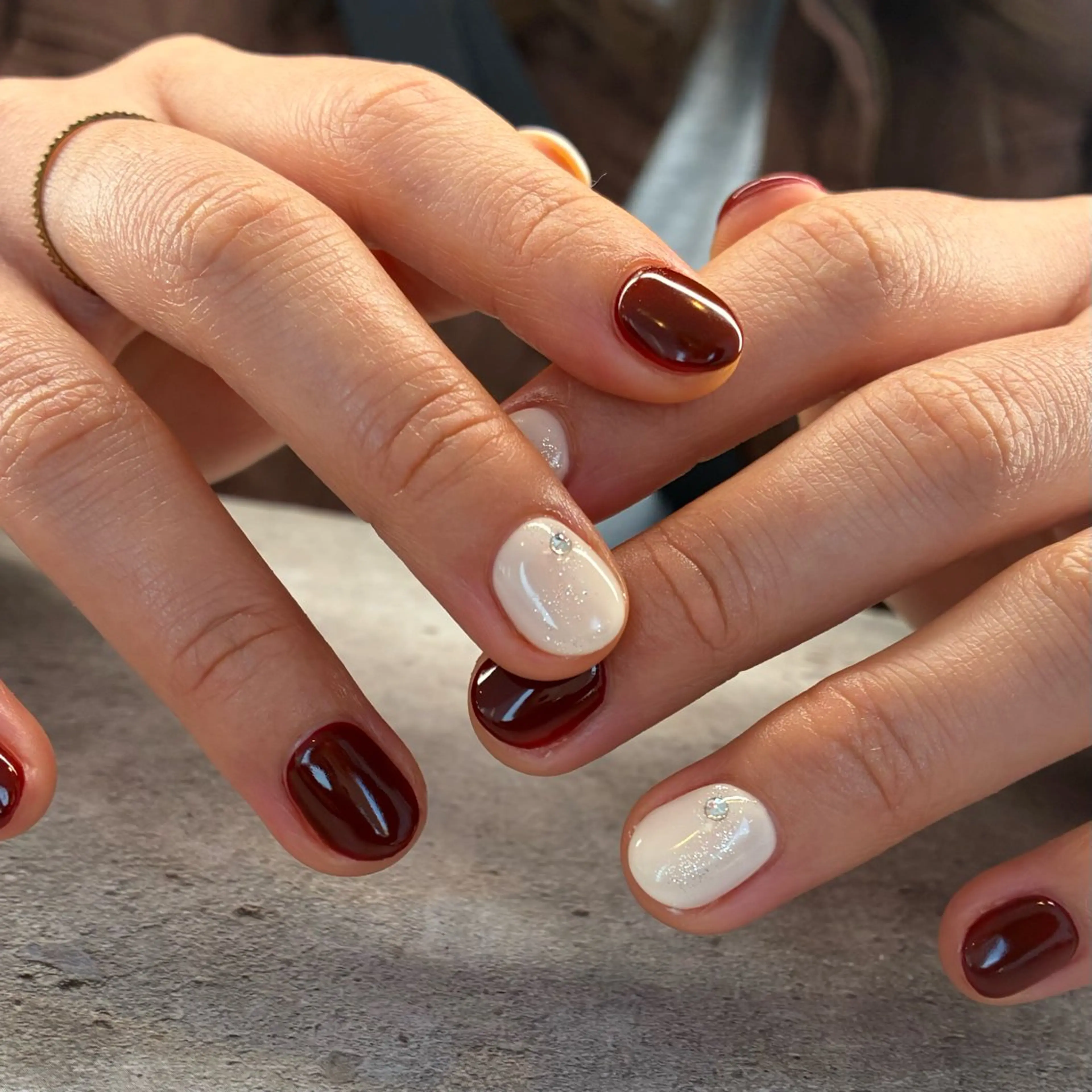 ネイル ハンドネイル 【ANEMONA】 Kyokoのネイルデザイン