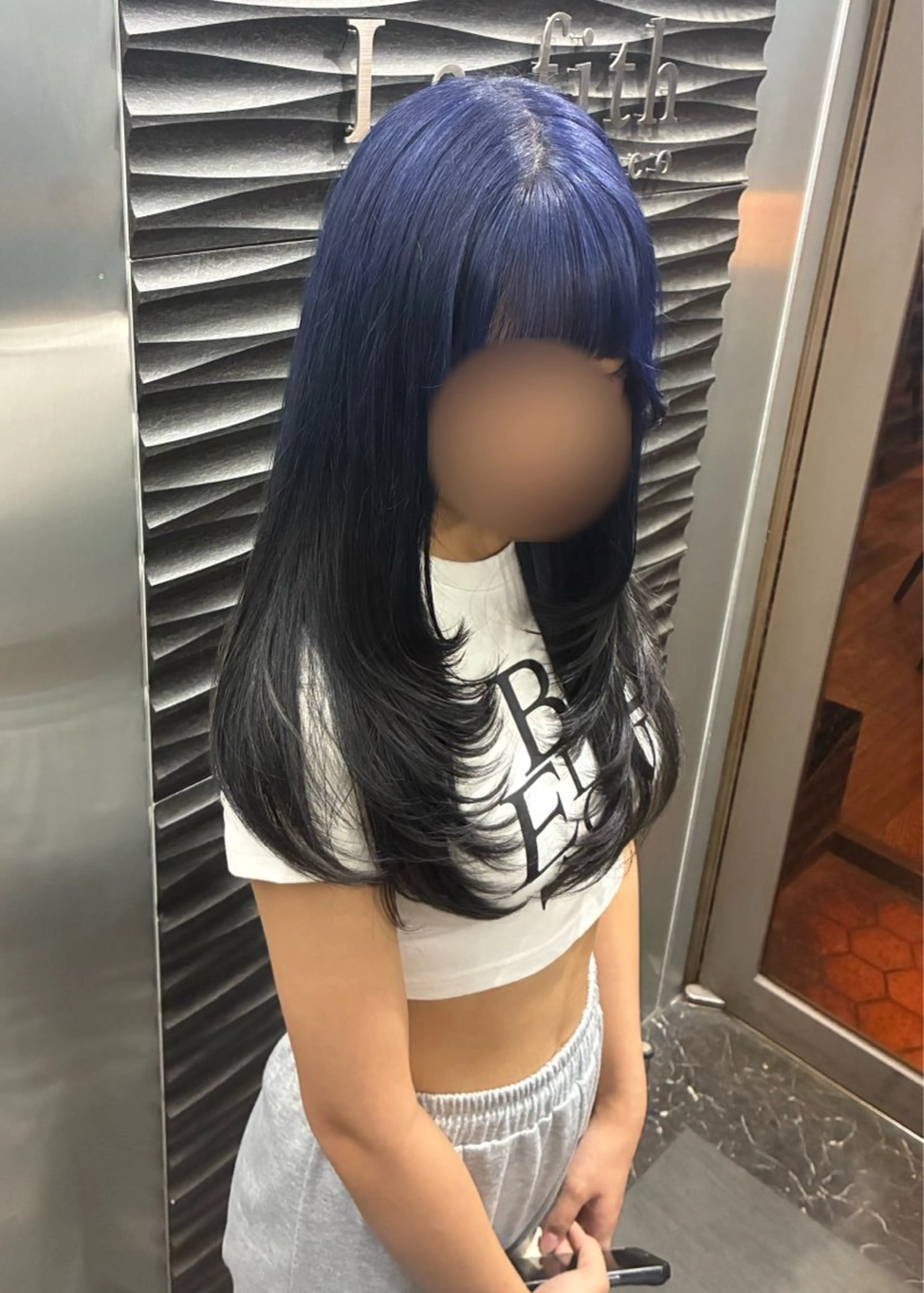 ロング カラーブリーチ特化 石原勇希のヘアスタイル