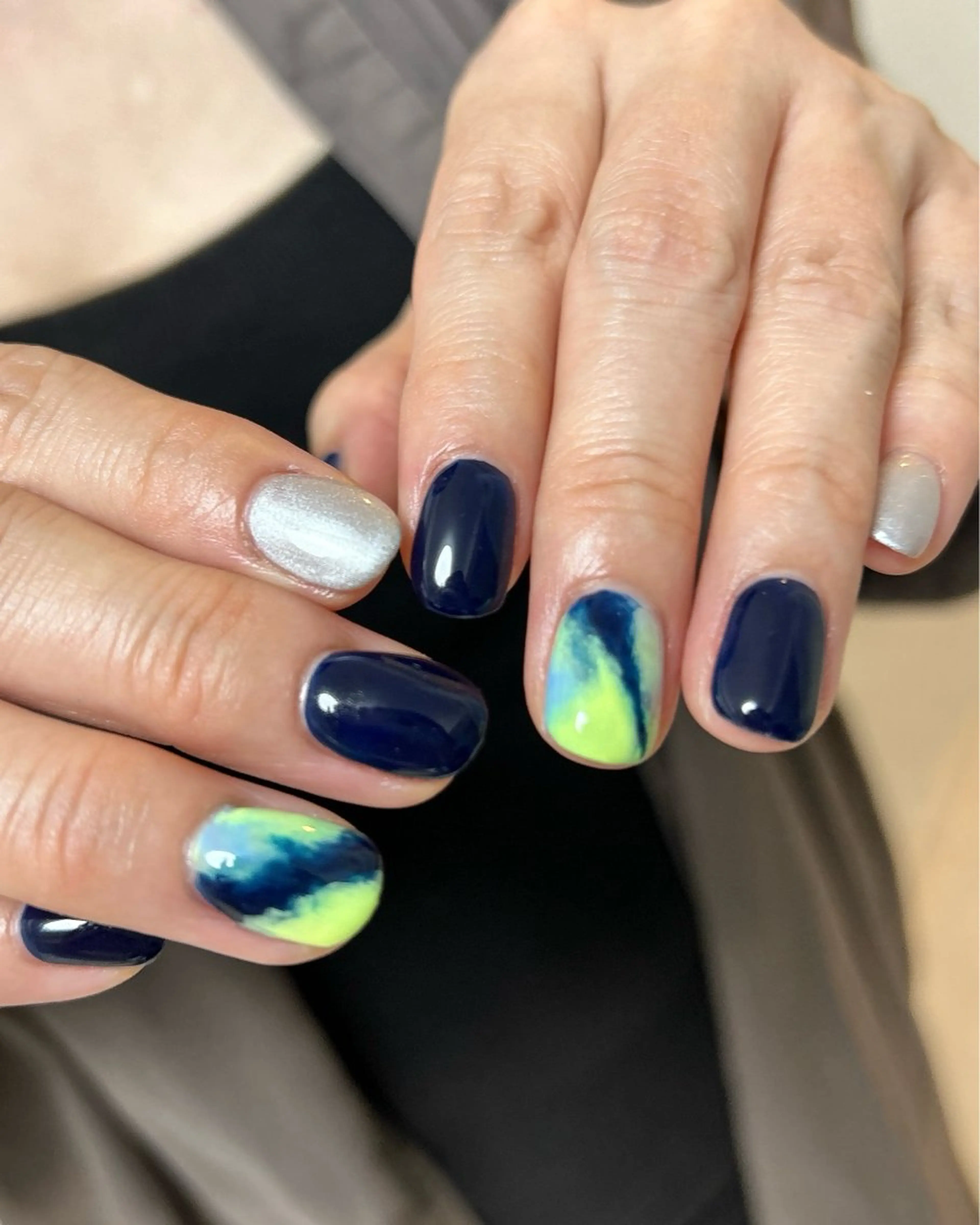 ネイル アートネイル ハンドネイル ten nail salon　かえでのネイルデザイン