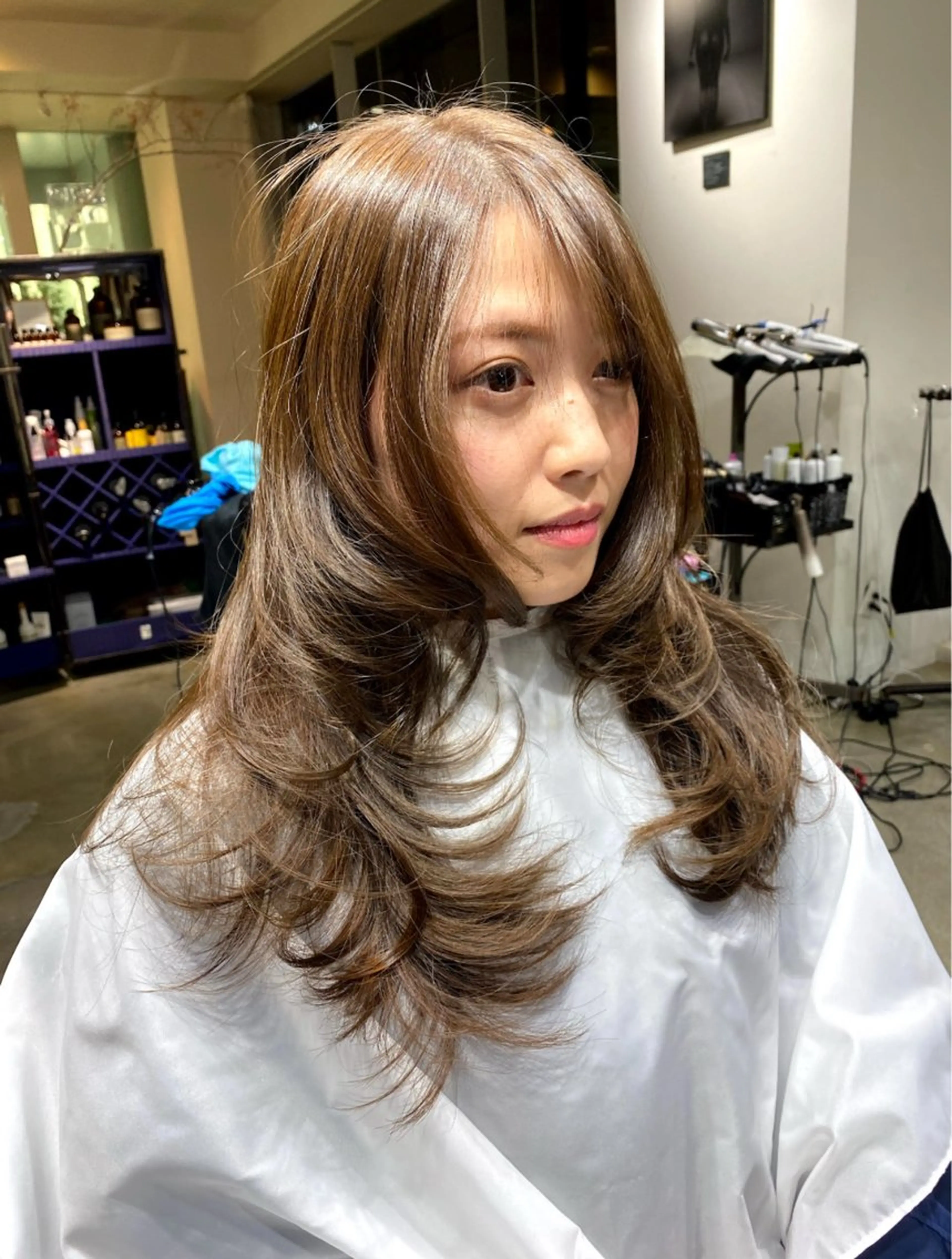 ロング 大阪/心斎橋 レイヤー/勇介のヘアスタイル