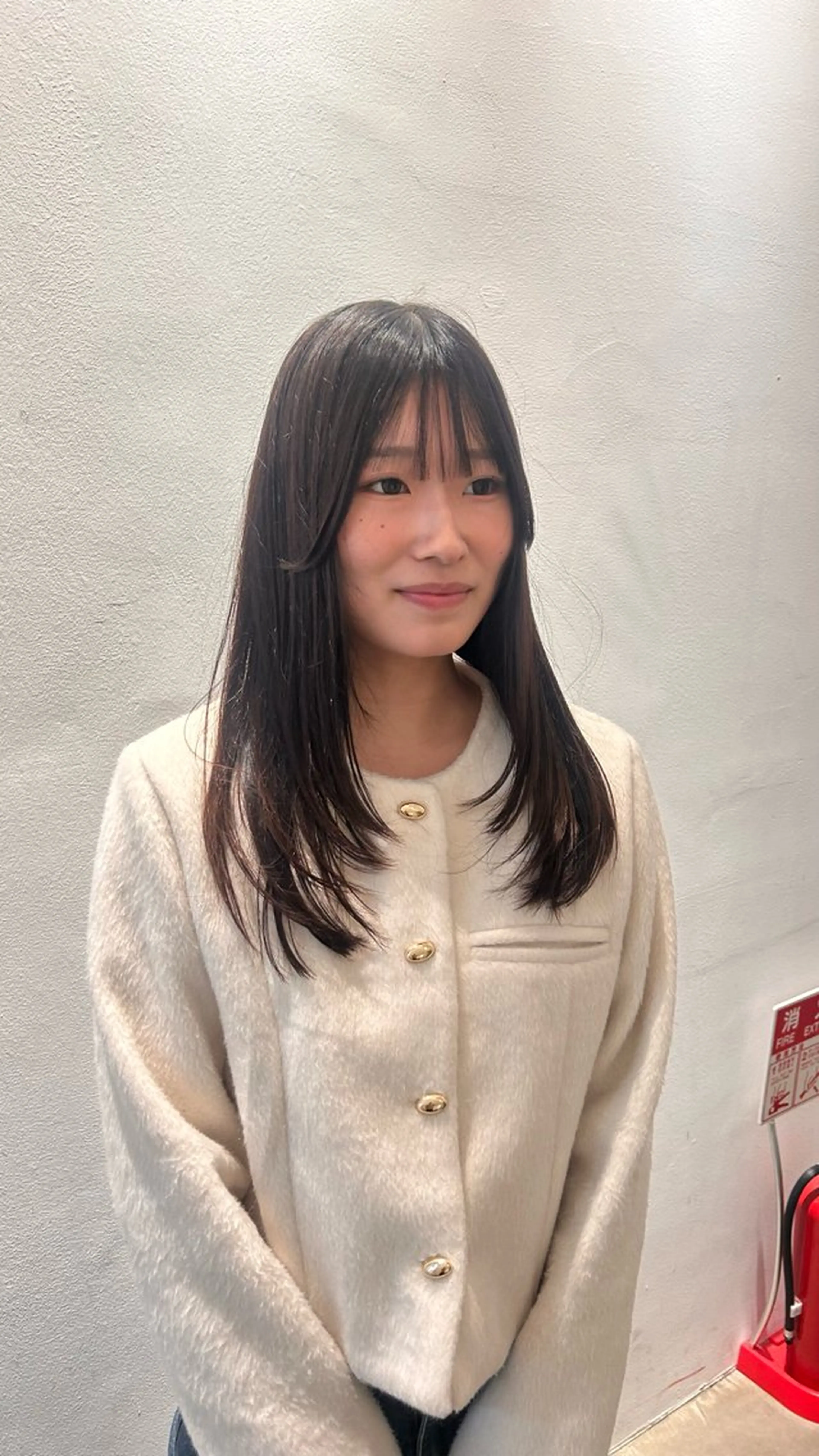 ミディアム レイヤーカット 🌼*･京都美容師 enu烏丸/ハナのヘアスタイル