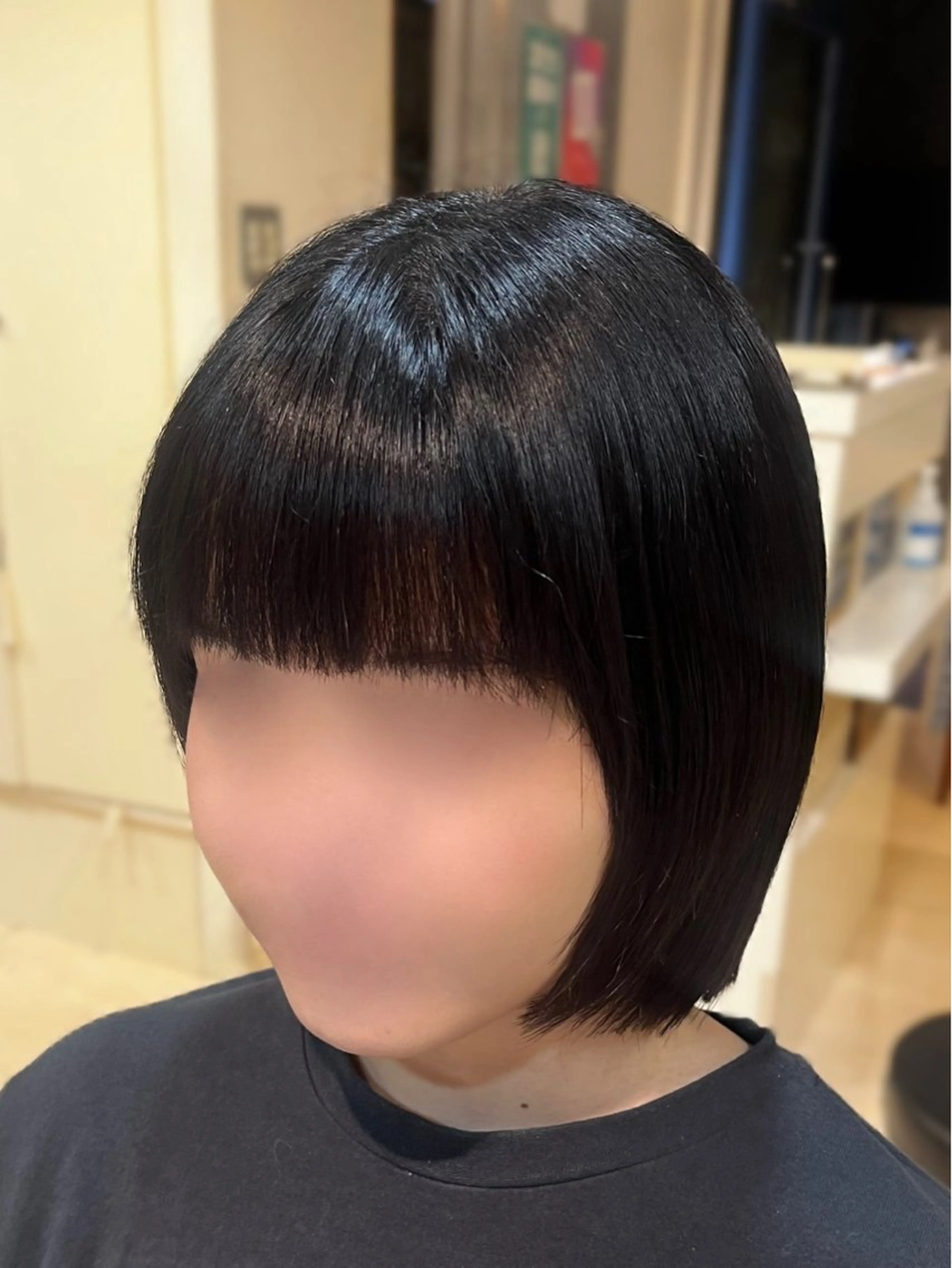 ショート 似合わせカット ワイドバング ️ちば🩵JILLE 恵比寿 透明感カラーのヘアスタイル