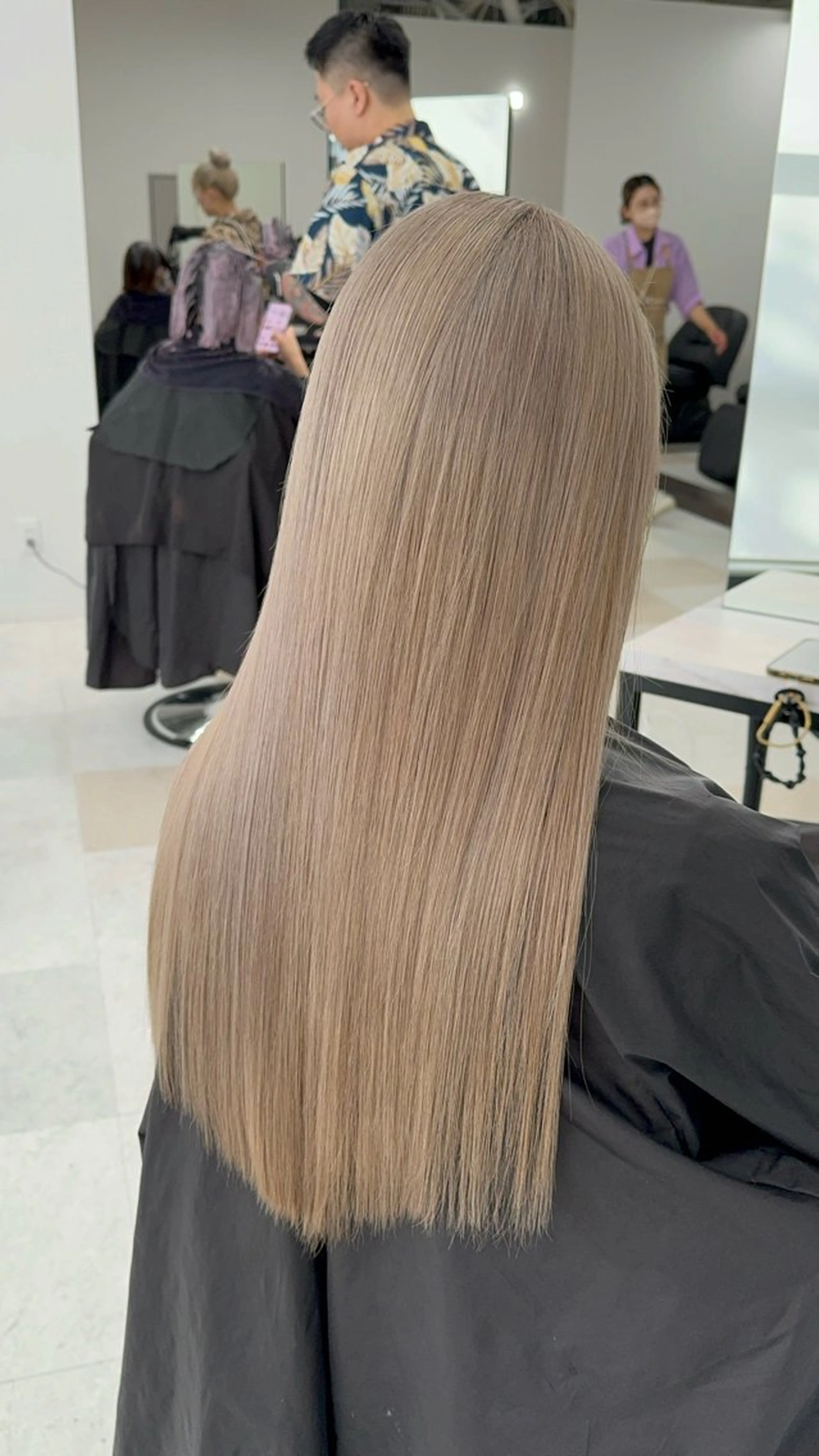 ロング カラー B.Chance カラーリスト　ペーのヘアスタイル