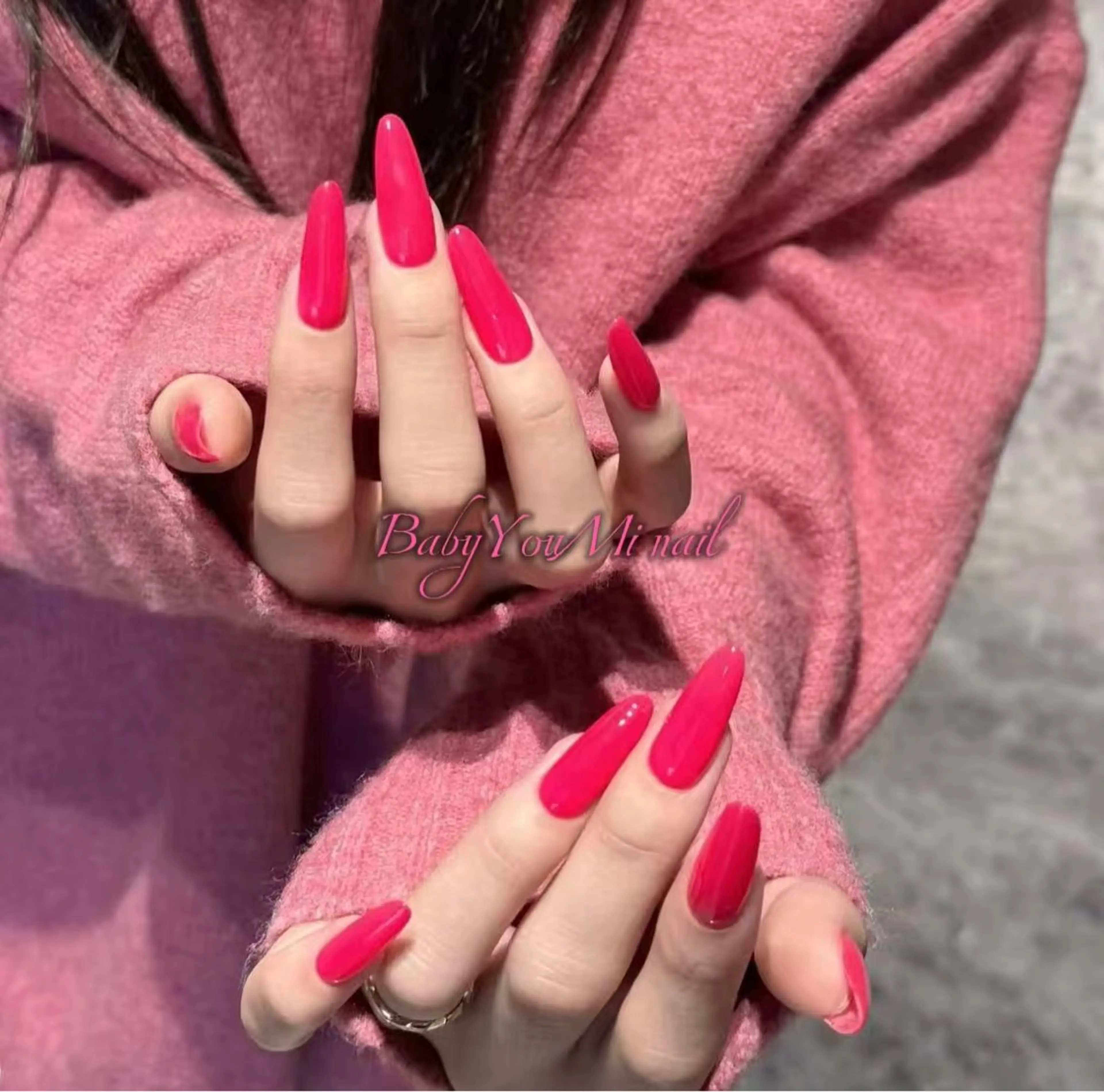 ネイル オーロラネイル 成人式 フットネイル フレンチネイル ジェルネイル ハンドネイル Oomiya 服部のネイルデザイン