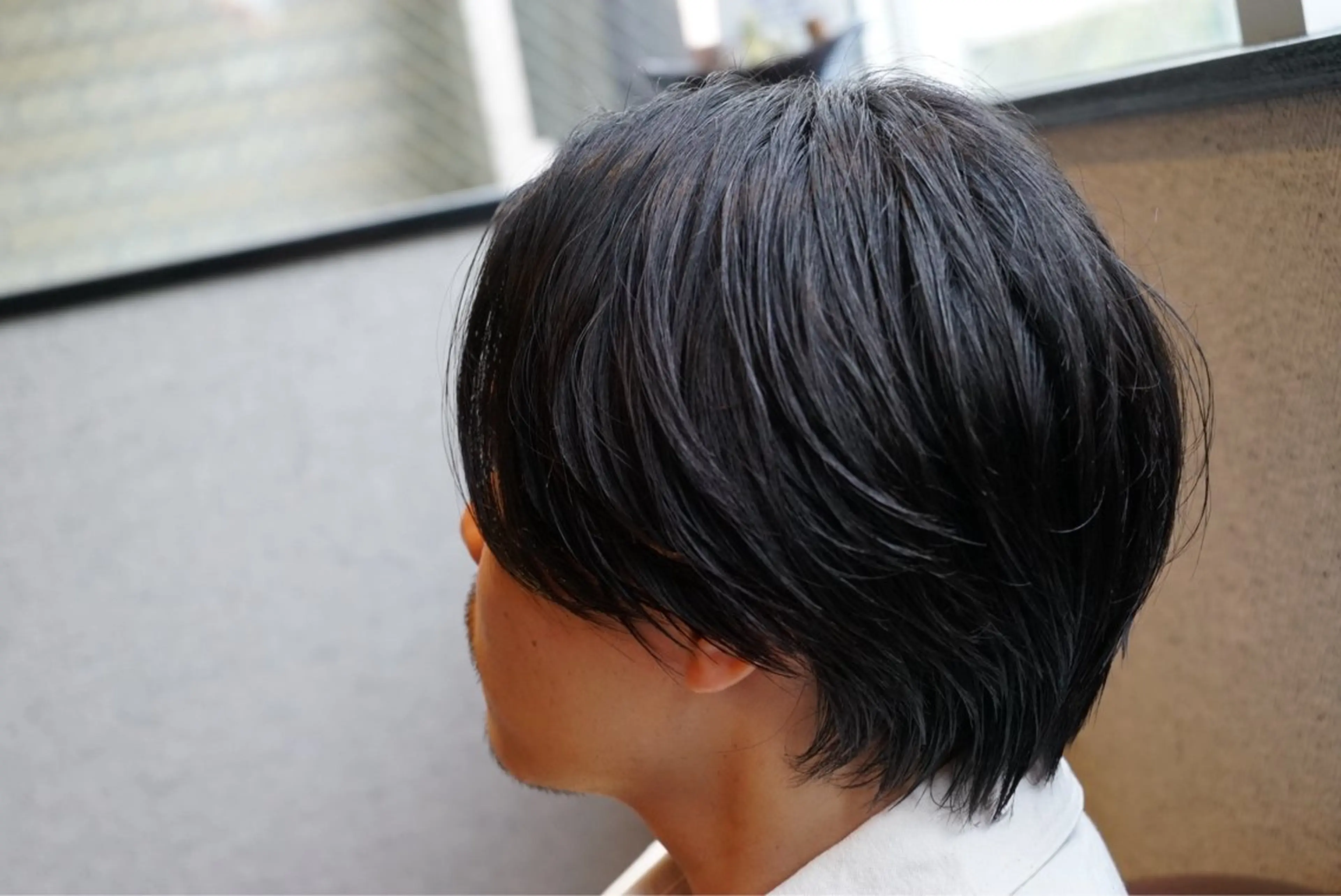 ミディアム 金浜 大樹のヘアスタイル