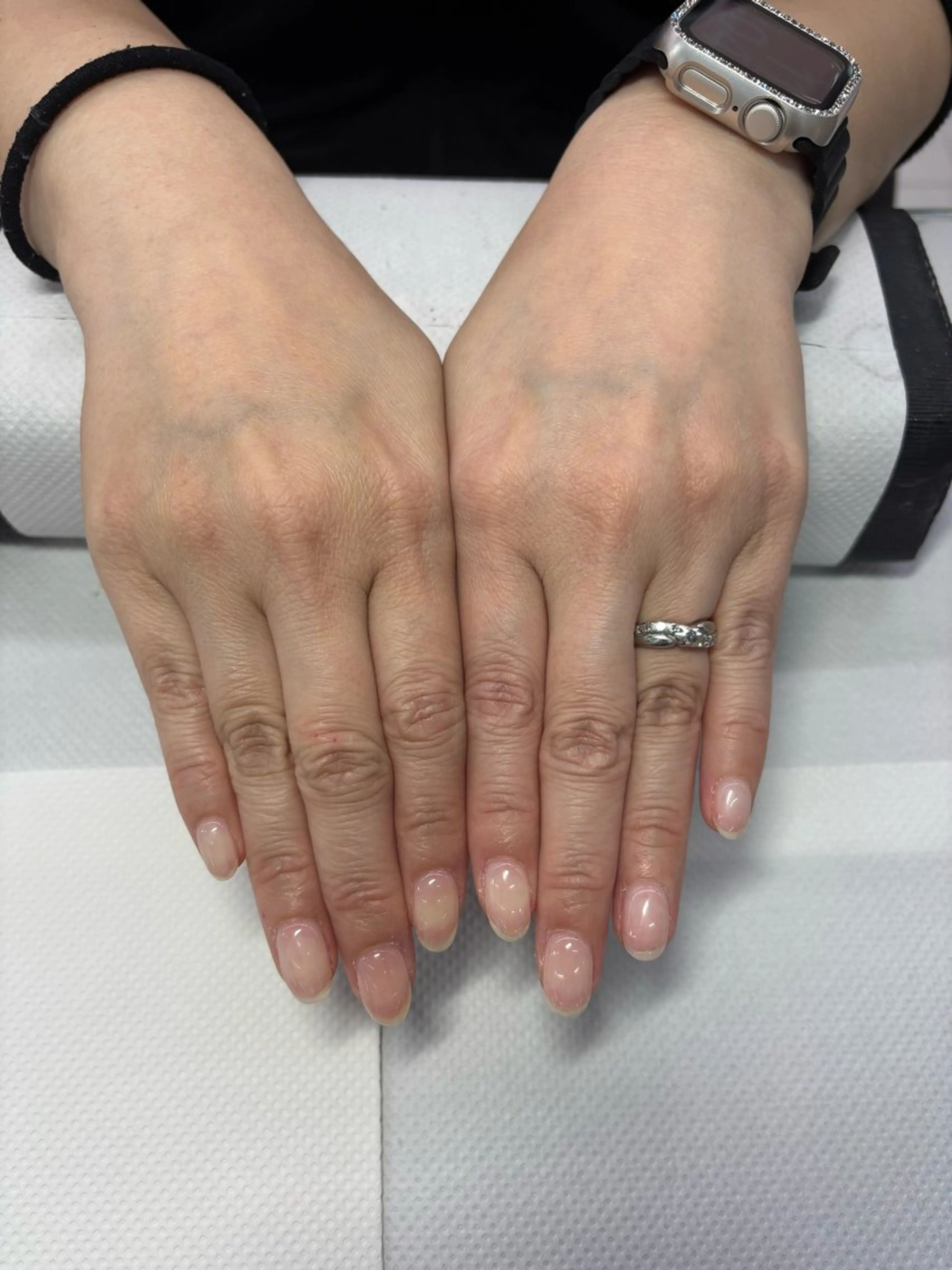 ネイル クリアネイル 清水 麻由のネイルデザイン