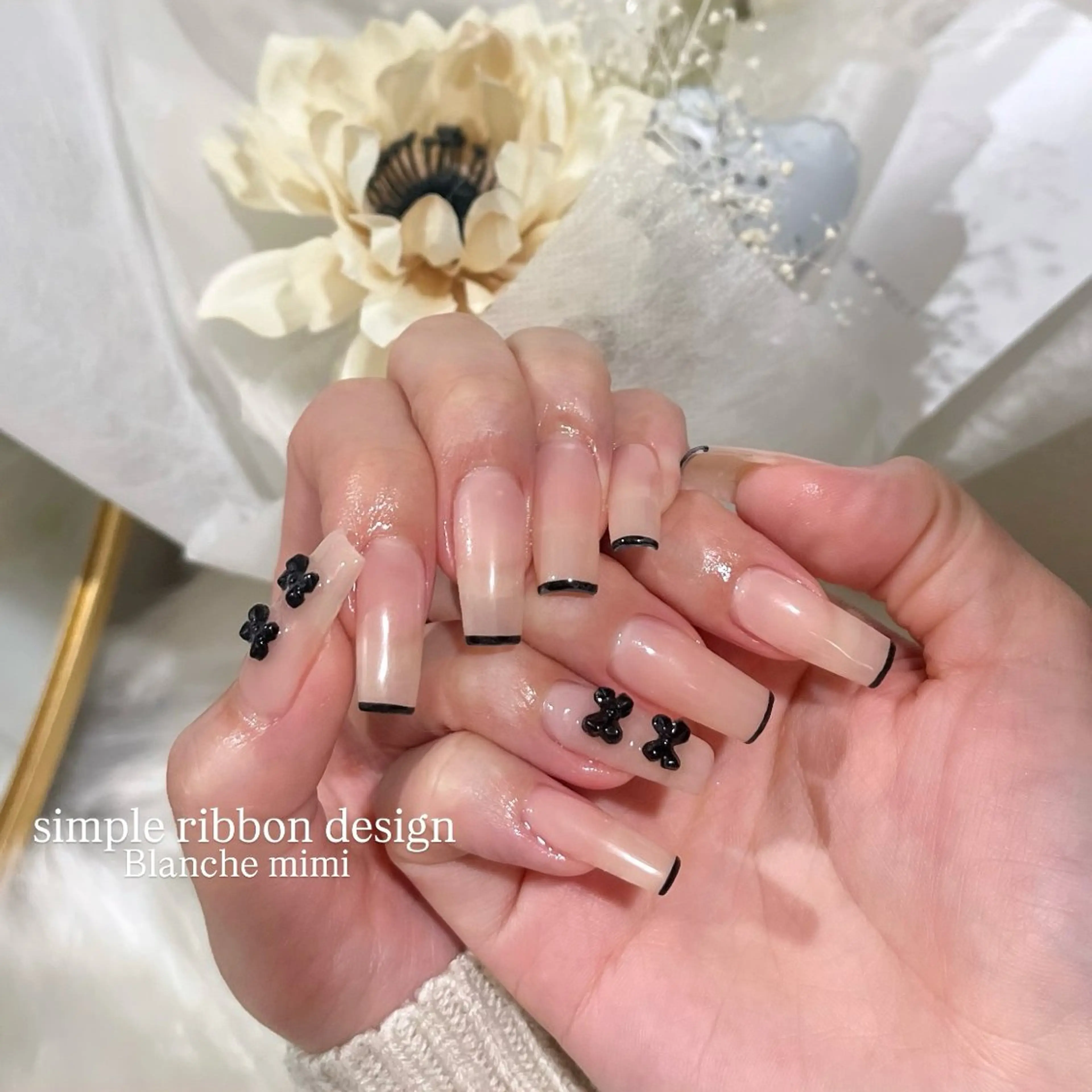 ネイル ハンドネイル Blanche mimi.u_aのネイルデザイン