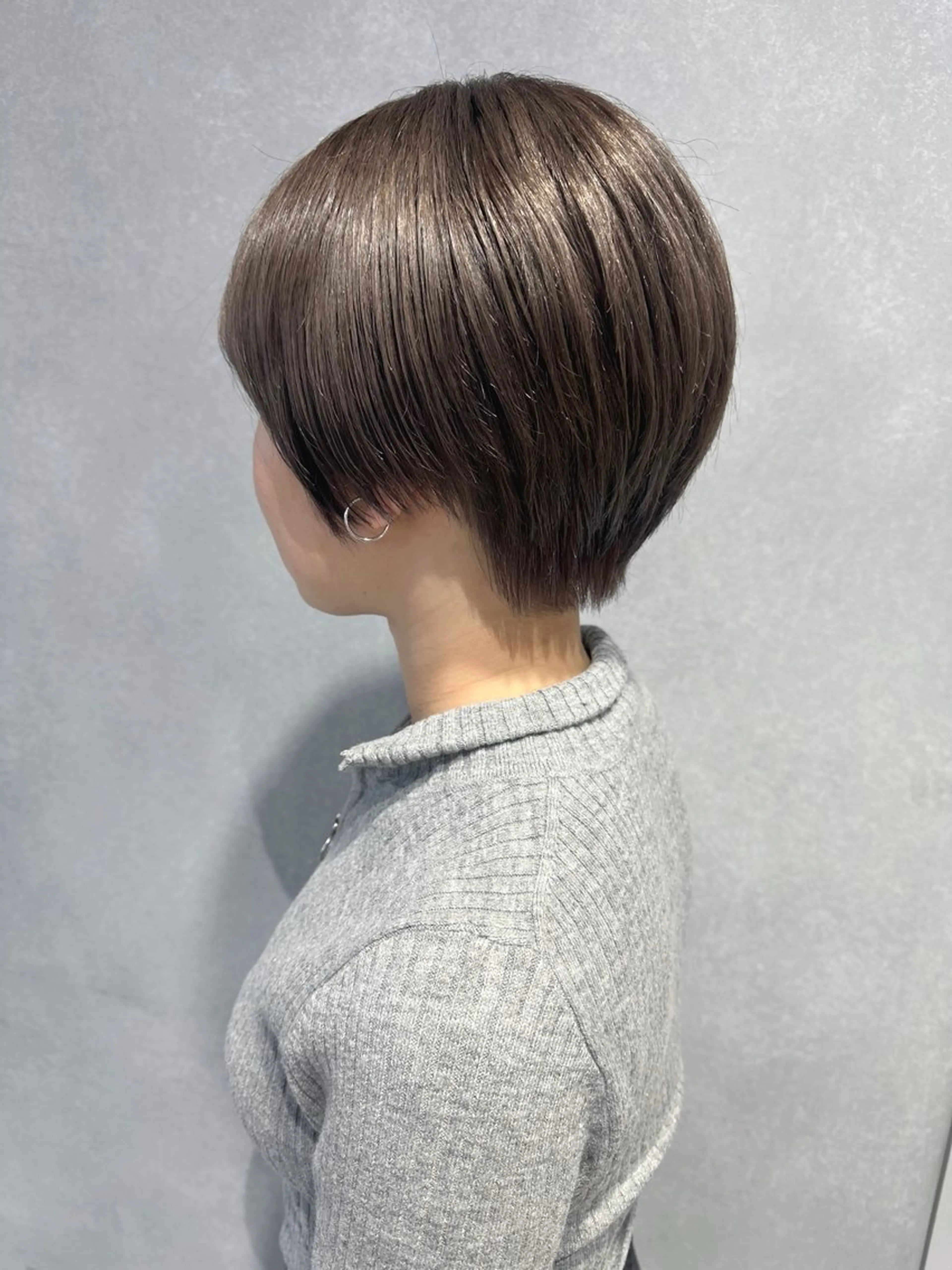 ショート カラー ブリーチ カット ヘアカラー 唐澤 千尋のヘアスタイル