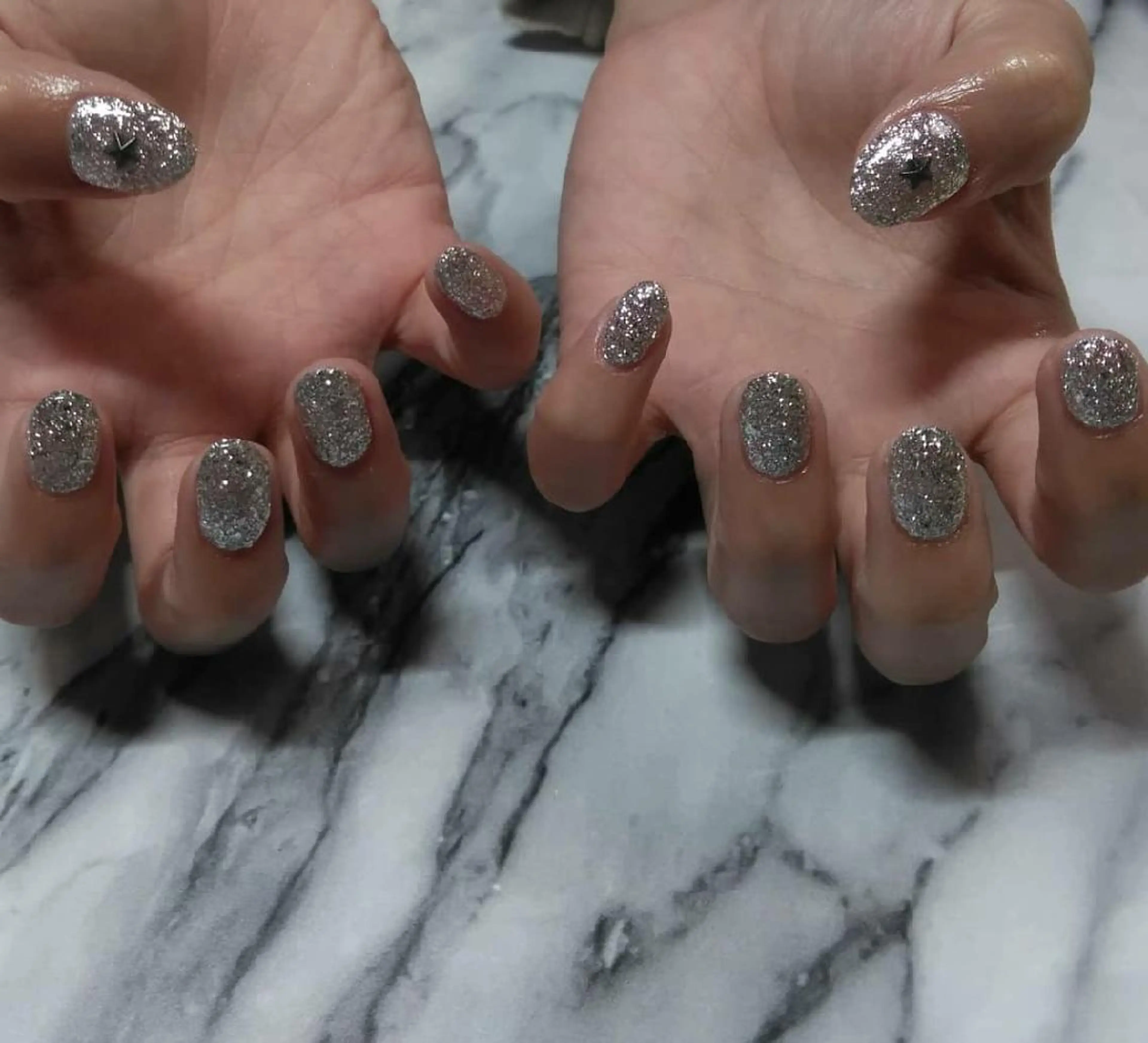 ネイル ラメ(グリッター) lylynail YUUKAのネイルデザイン