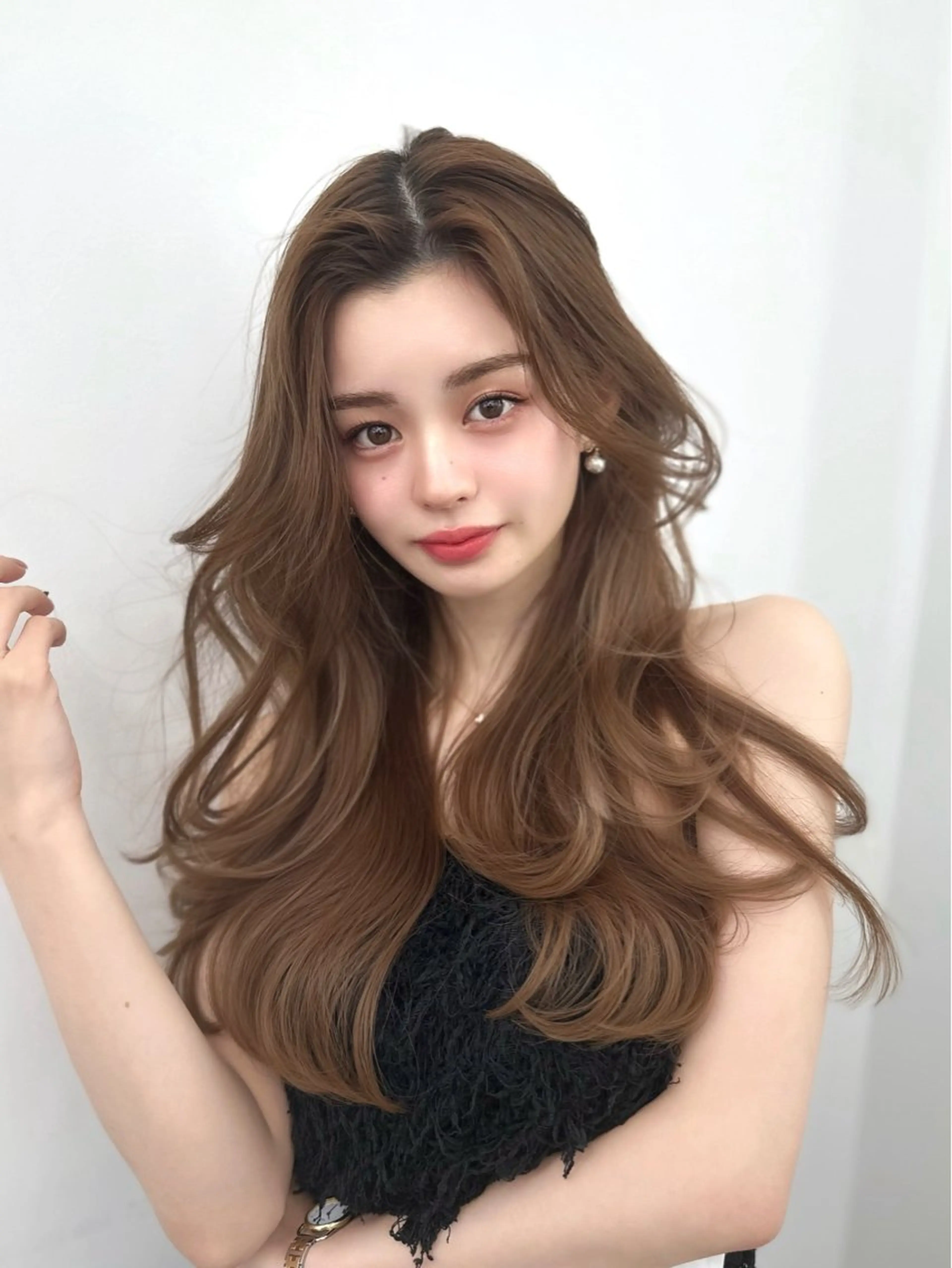 セミロング カット ヘアカラー トリートメント ヘッドスパ ヘアセット 前髪顔まわりカット 🌈中村海聖のヘアスタイル