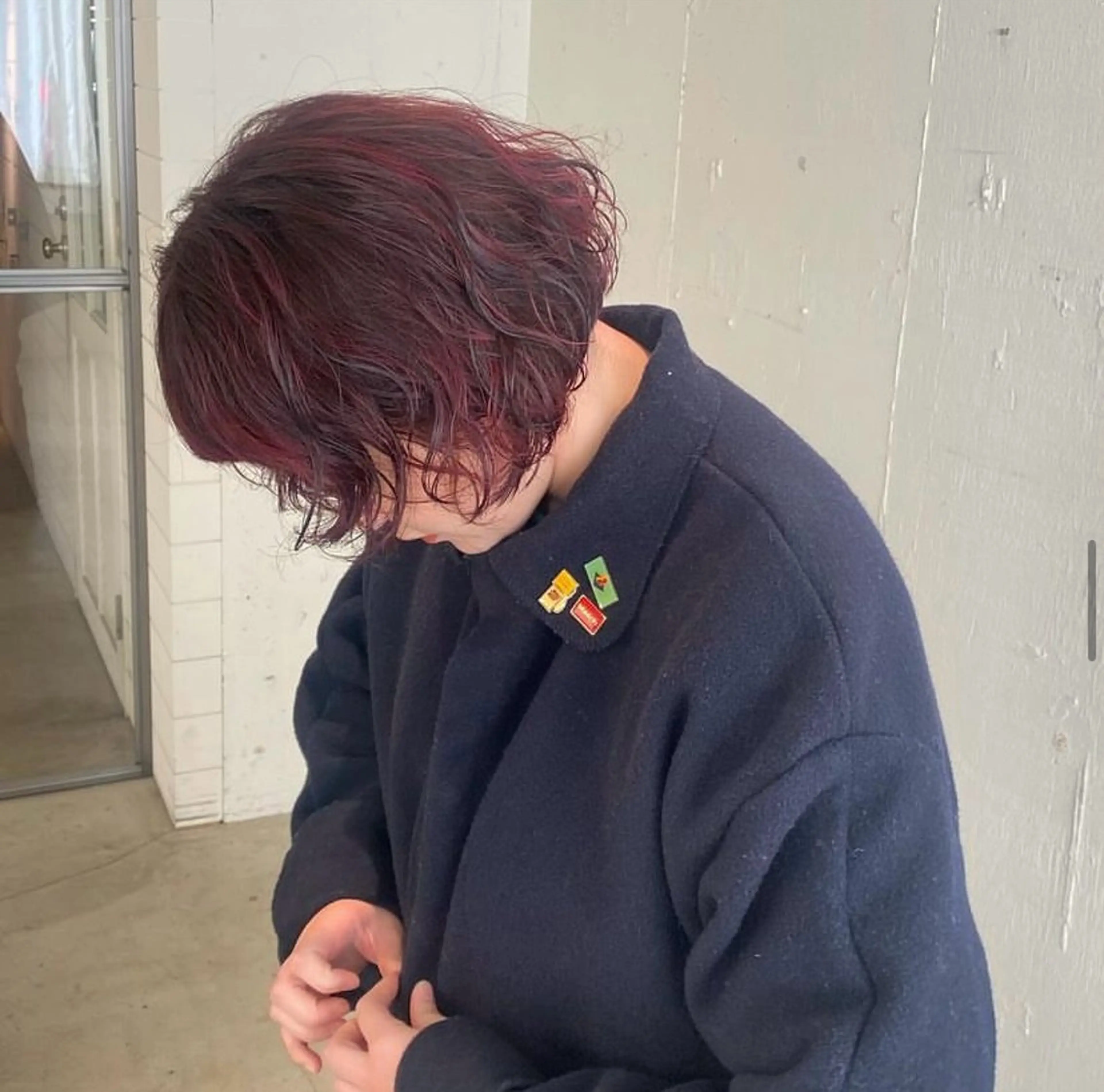 カラー ハイライトカラー YUMA🪽 /ボブ/レイヤーのヘアスタイル