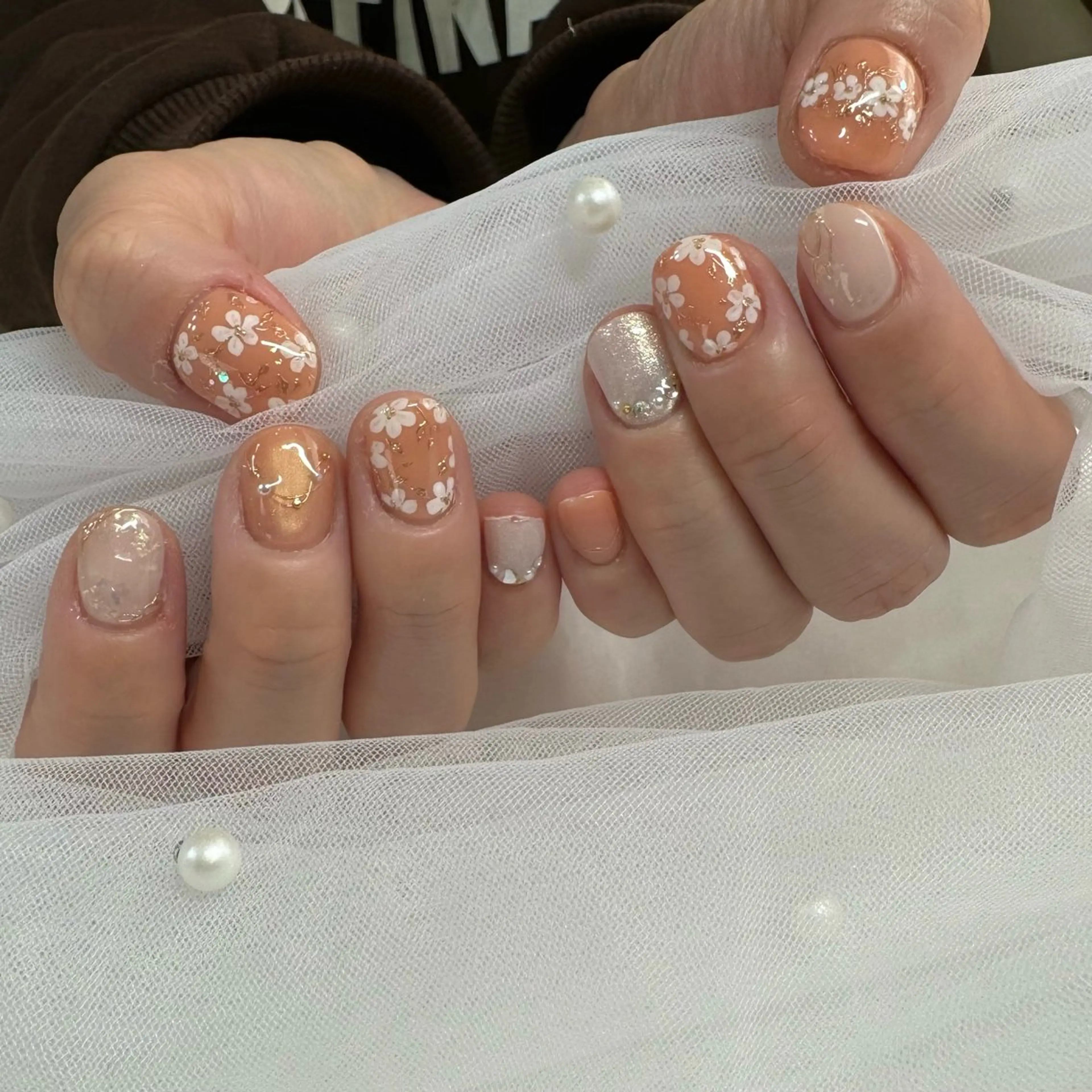 ネイル ジェルネイル 東 千夏のネイルデザイン