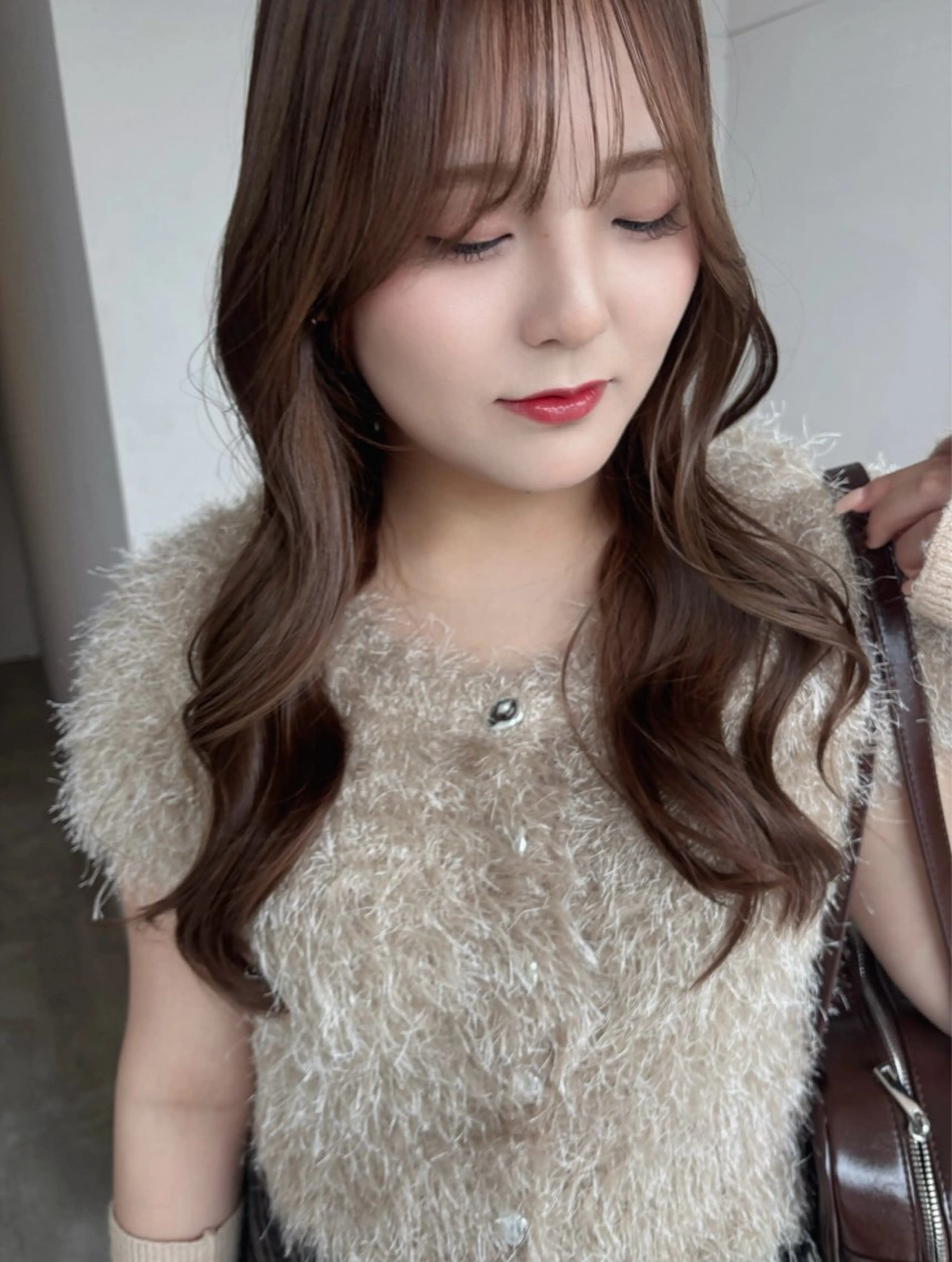 セミロング nanami IROW大名のヘアスタイル