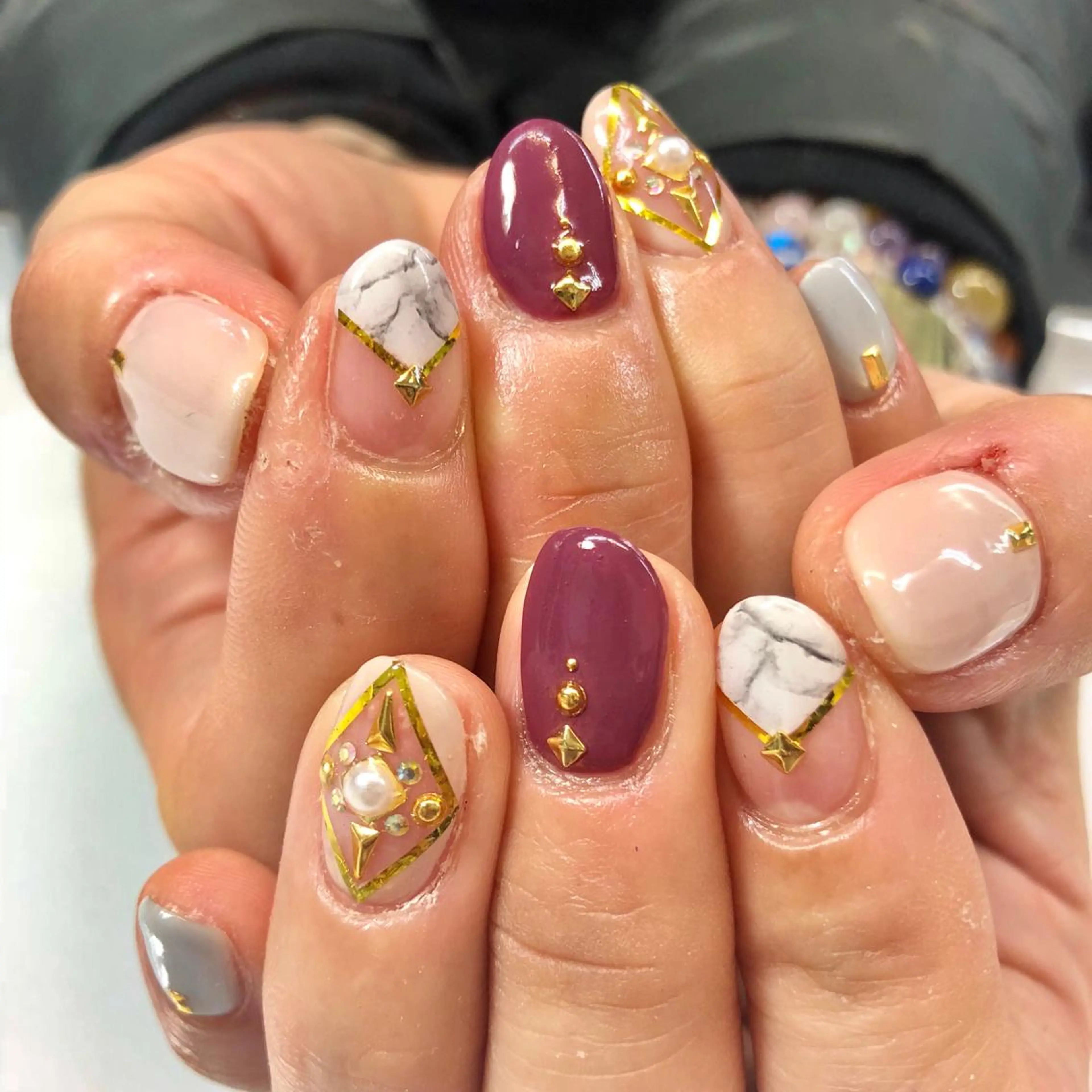 ネイル ハンドネイル Tocowaka マエダのネイルデザイン