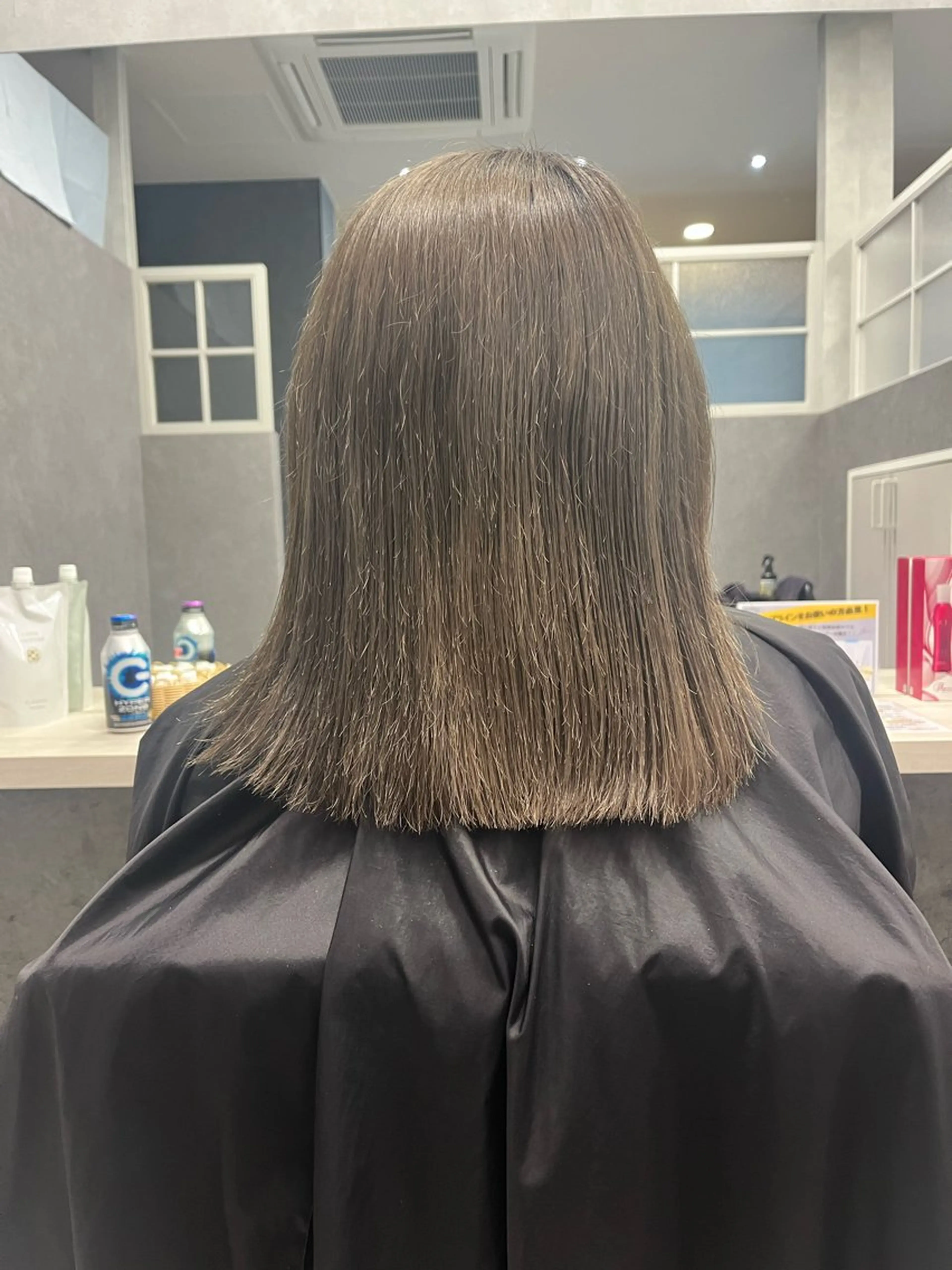 ミディアム 加藤 あおいのヘアスタイル