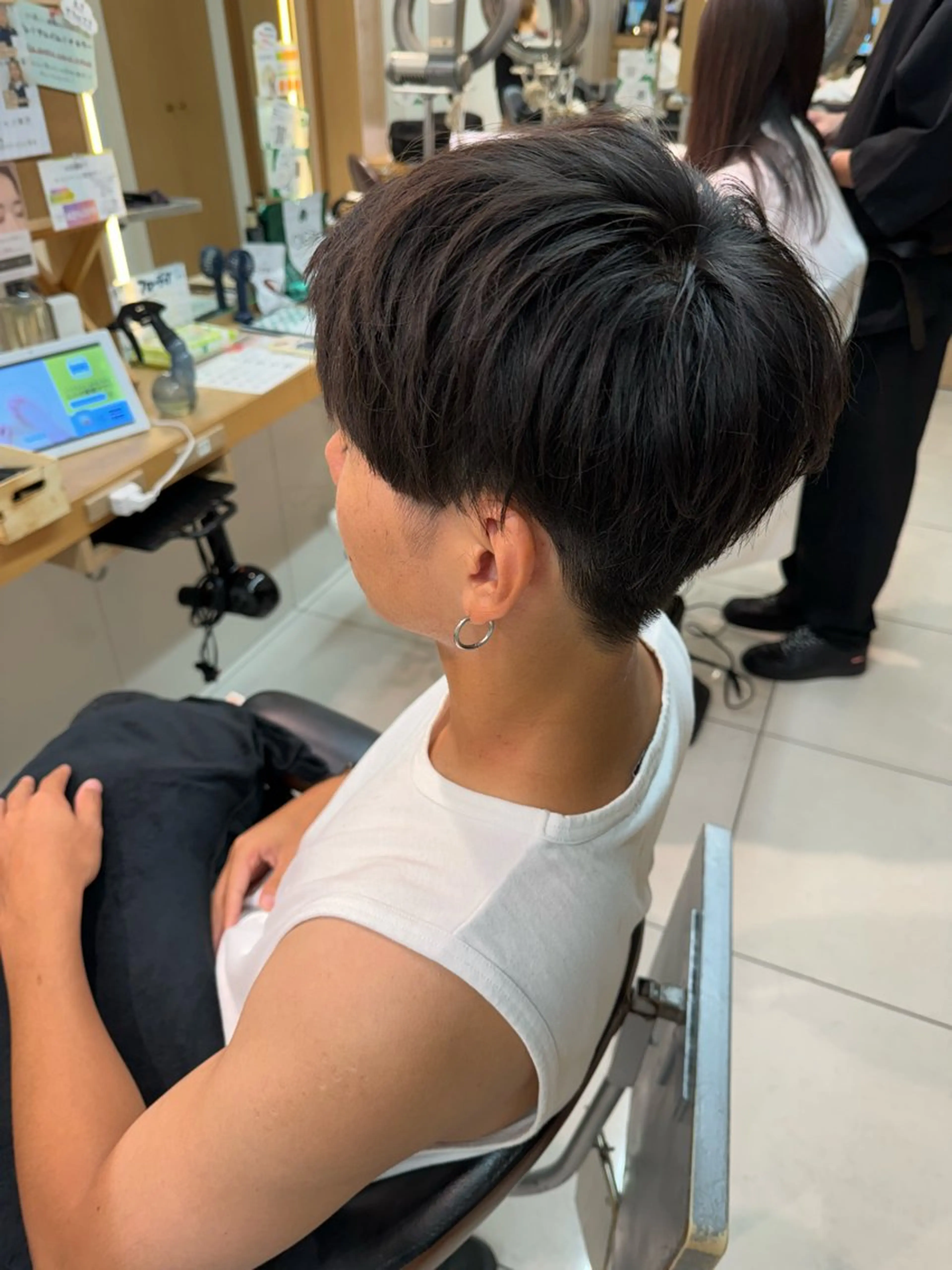 ショート メンズ カット パーマ/ハイトーン /吉田眞のヘアスタイル