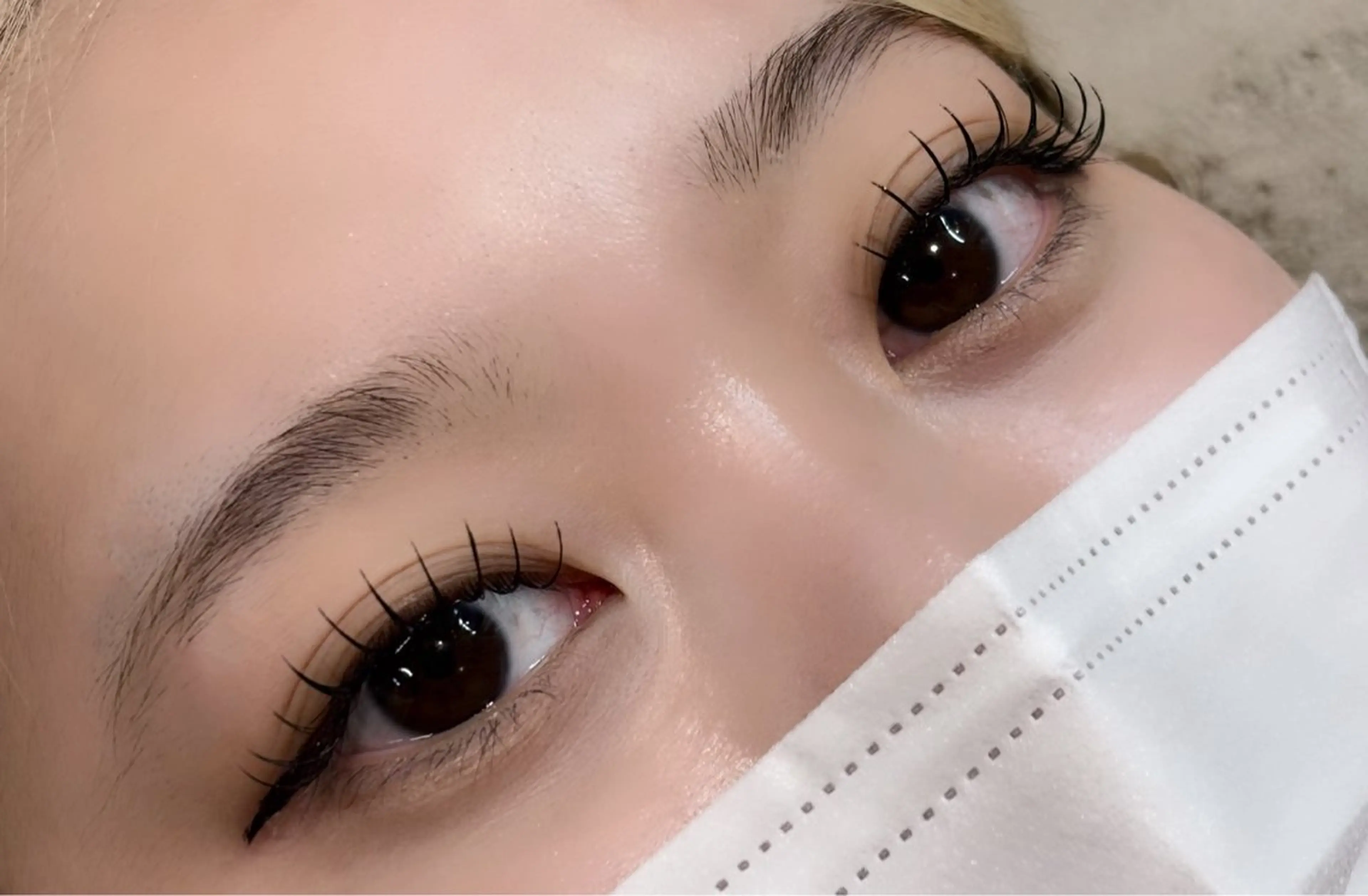 マツエク・マツパ Dカール フラットラッシュ マツエク LaBlanche ゆいの眉毛・アイブロウイメージ