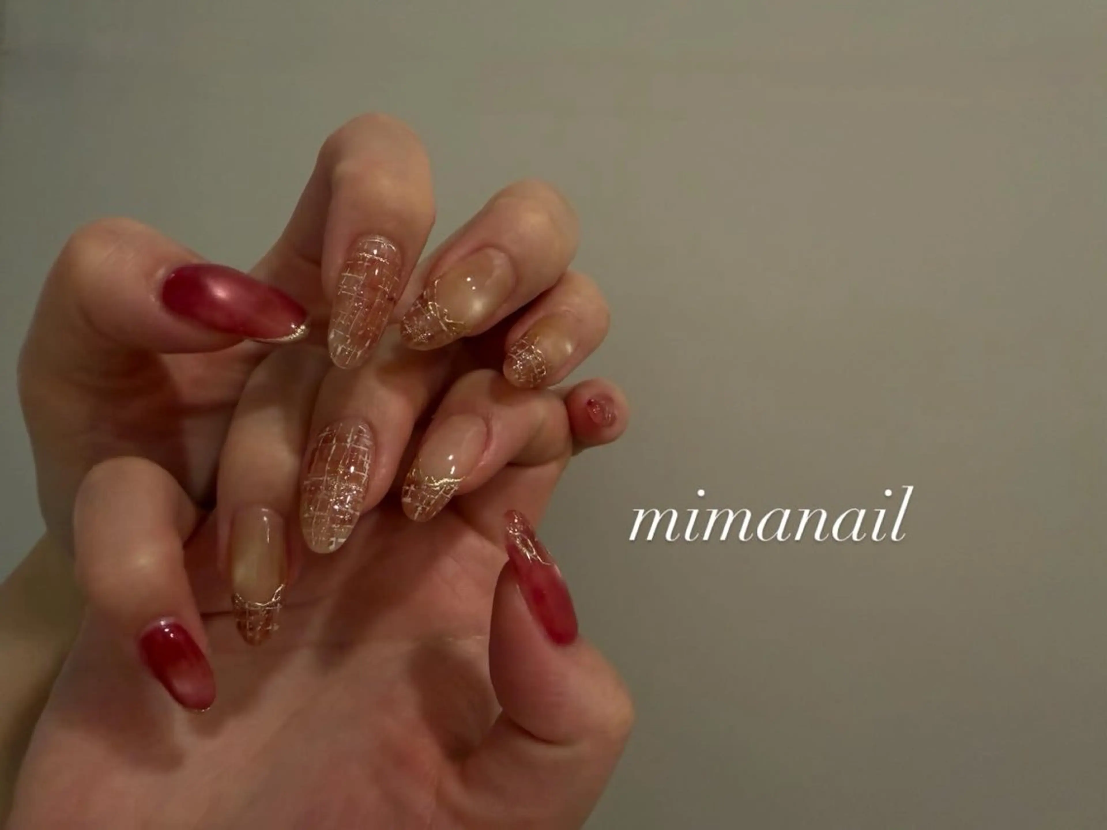 ネイル ハンドネイル mima nailのネイルデザイン