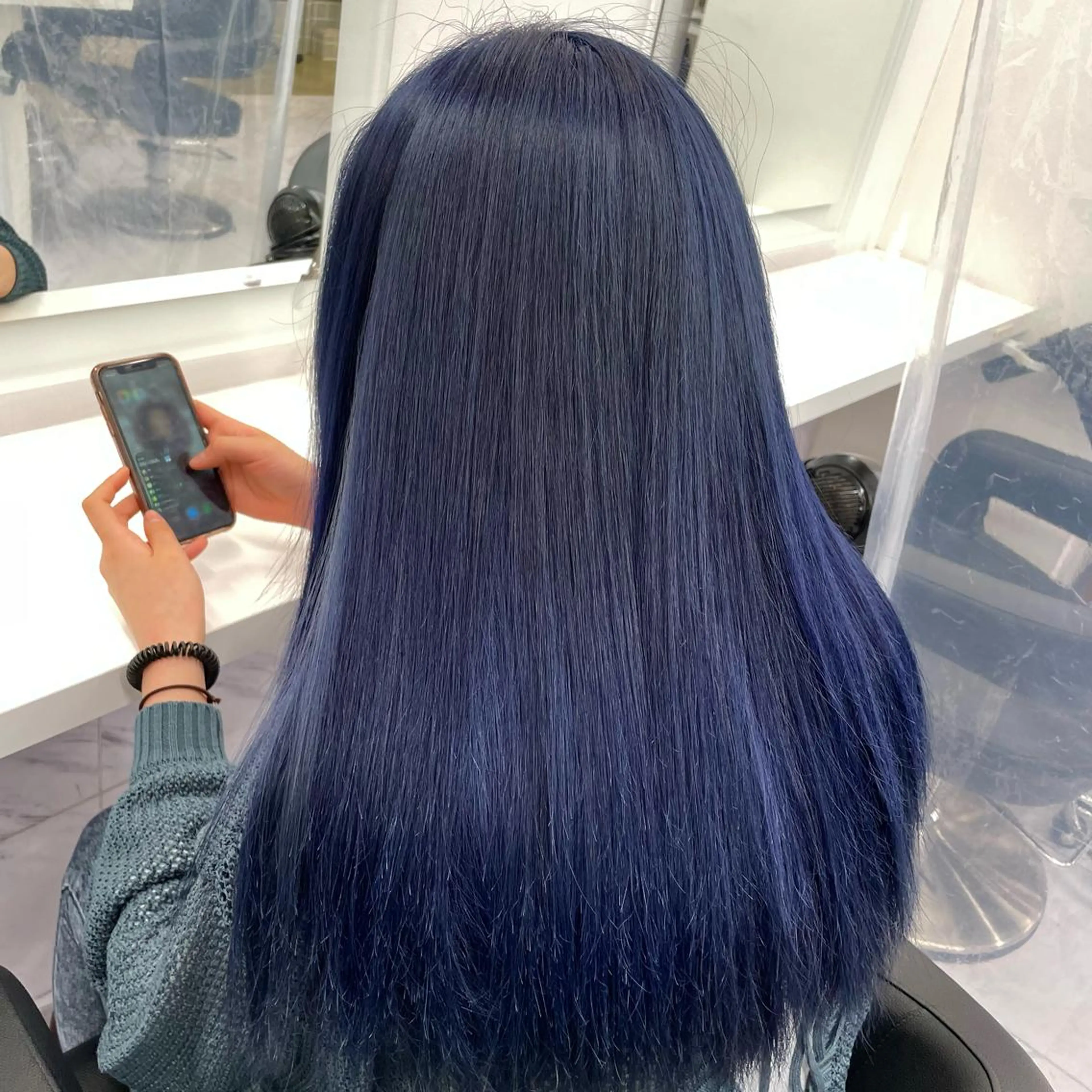 セミロング カラー *モデル募集🤍横浜 透明感カラー🫧のヘアスタイル