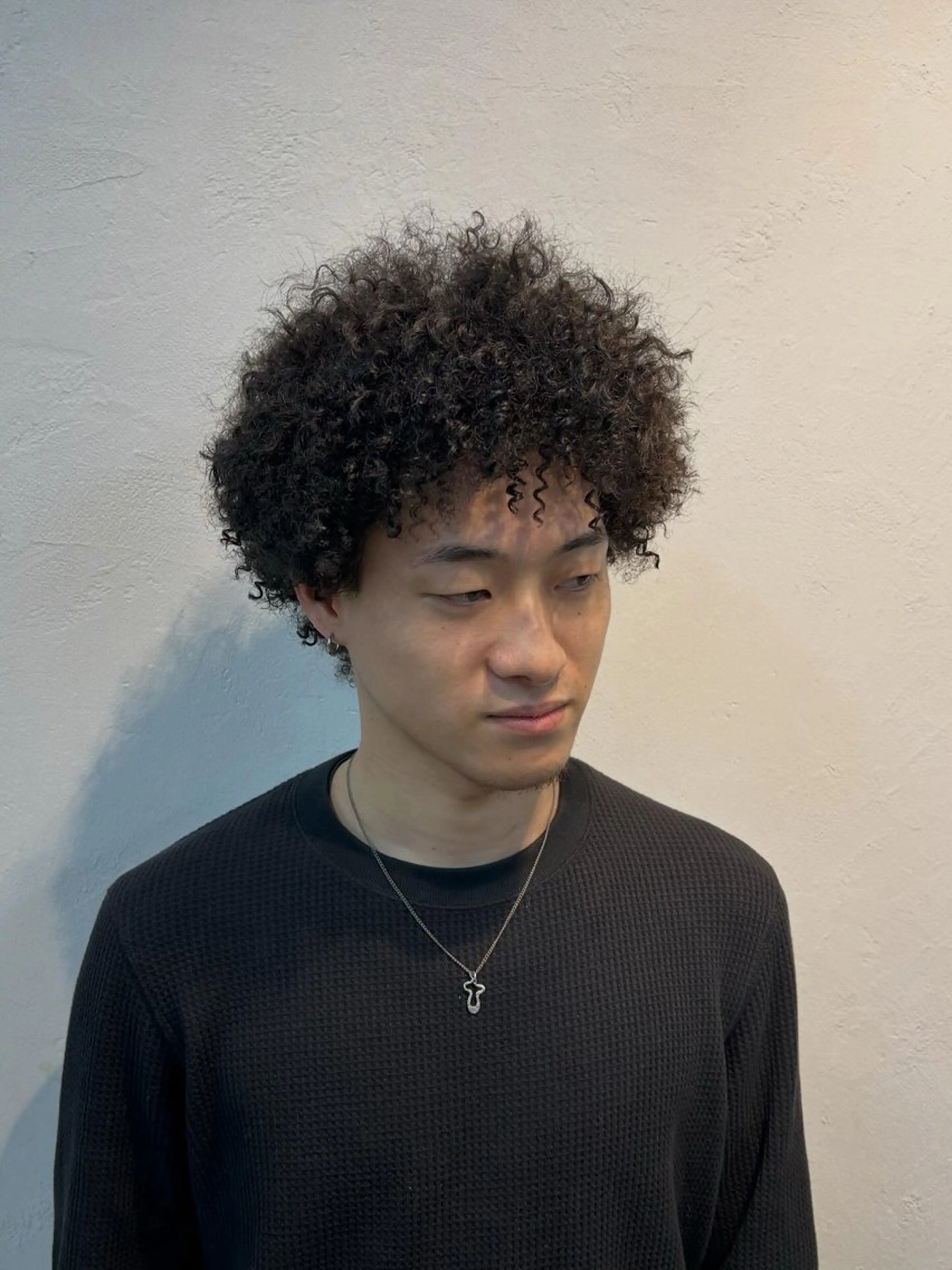 針金パーマの写真