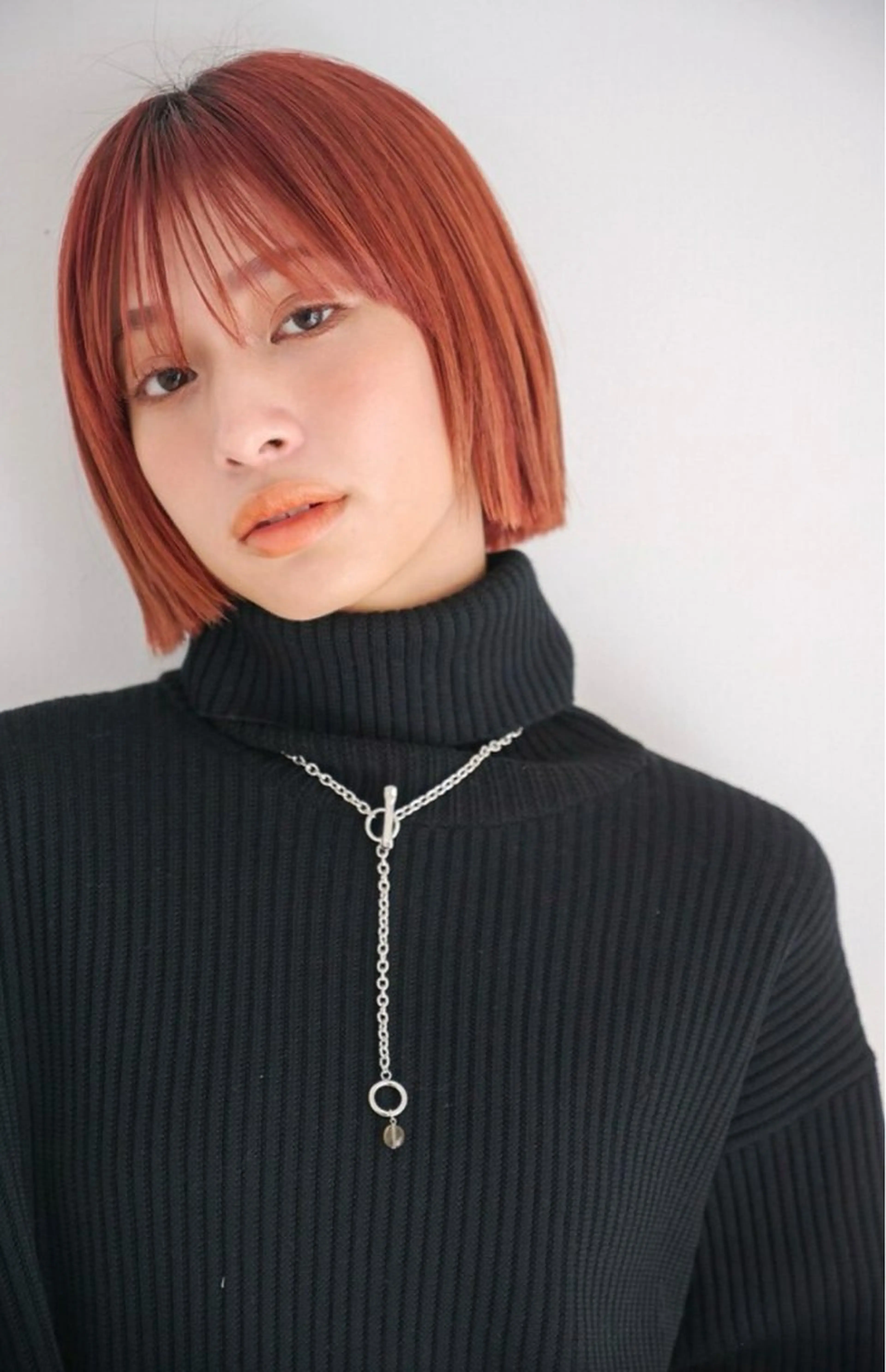ミディアム ボブ LITTLE SORAのヘアスタイル