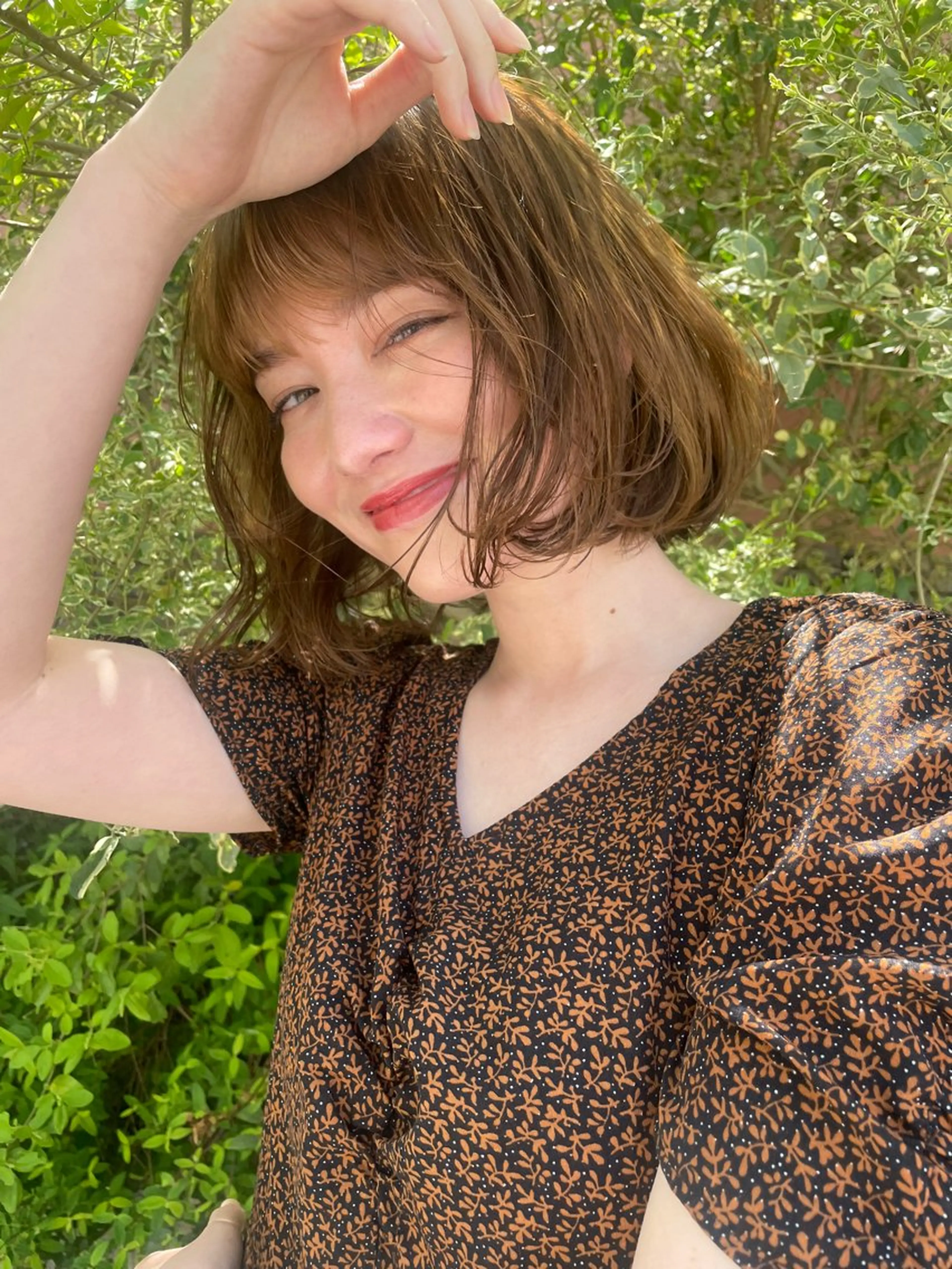 カラー ゆうこ 🩷🩶のヘアスタイル