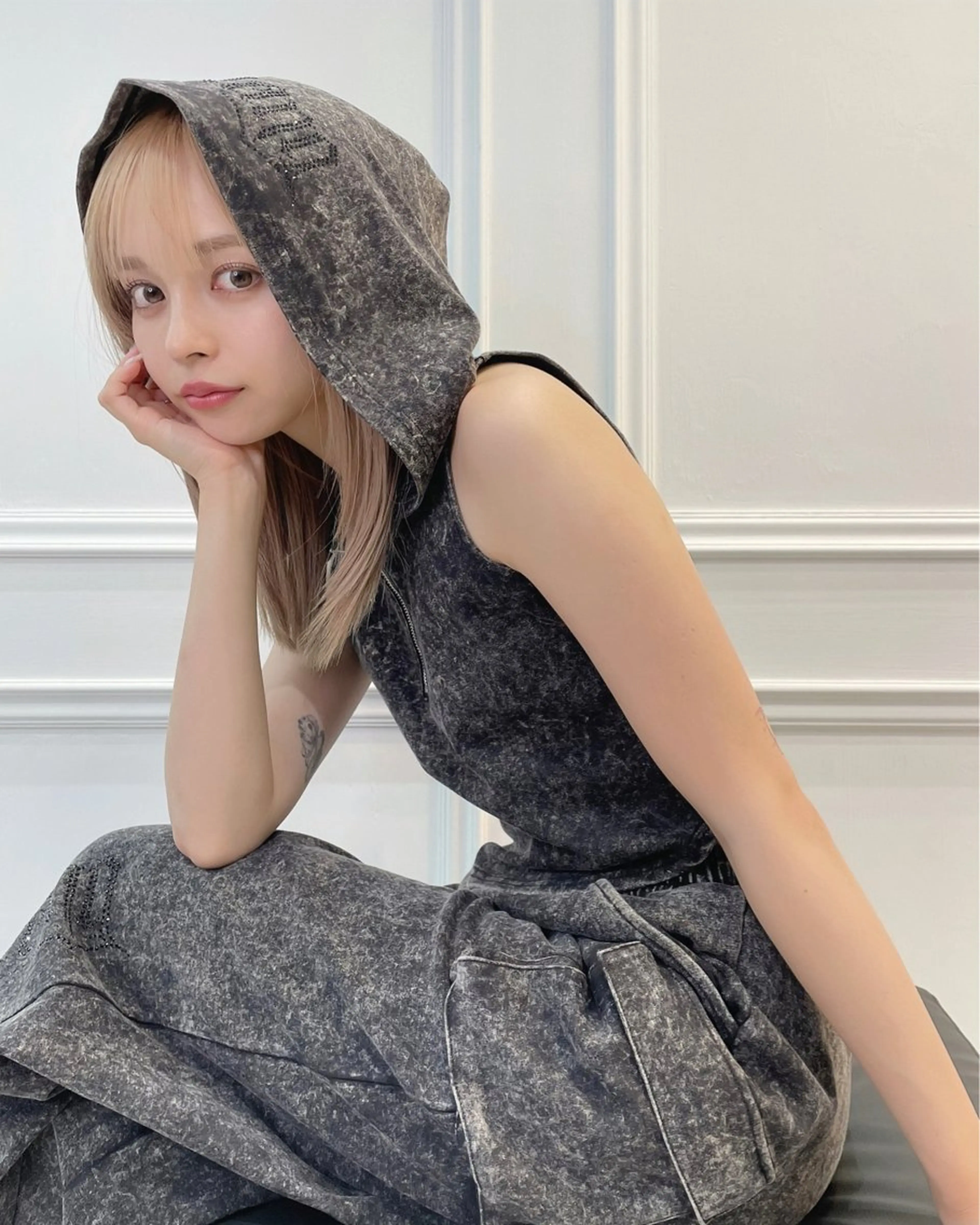 ミディアム チダアキフミ Ash大森のヘアスタイル