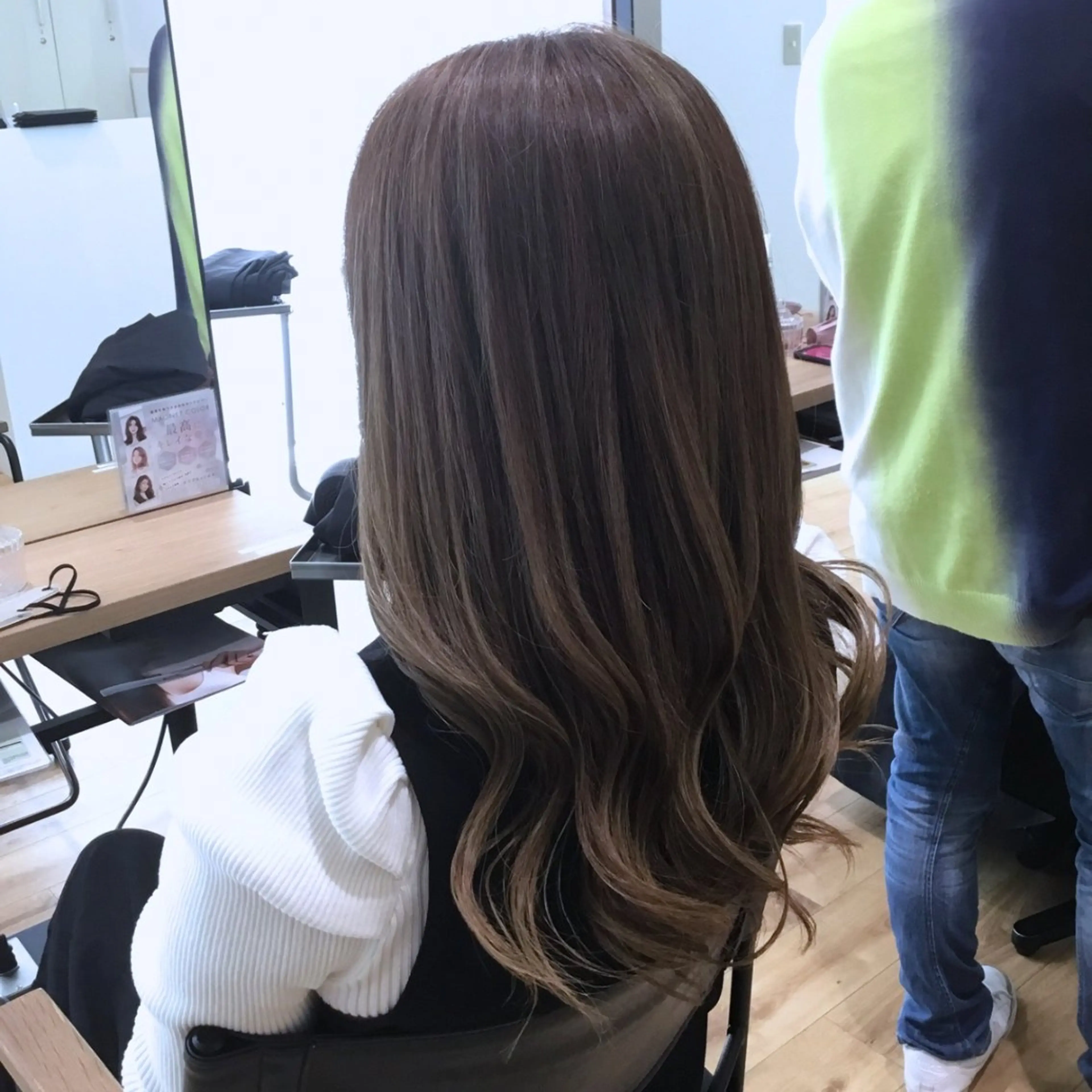 ロング カラー 滝口 瑞季のヘアスタイル