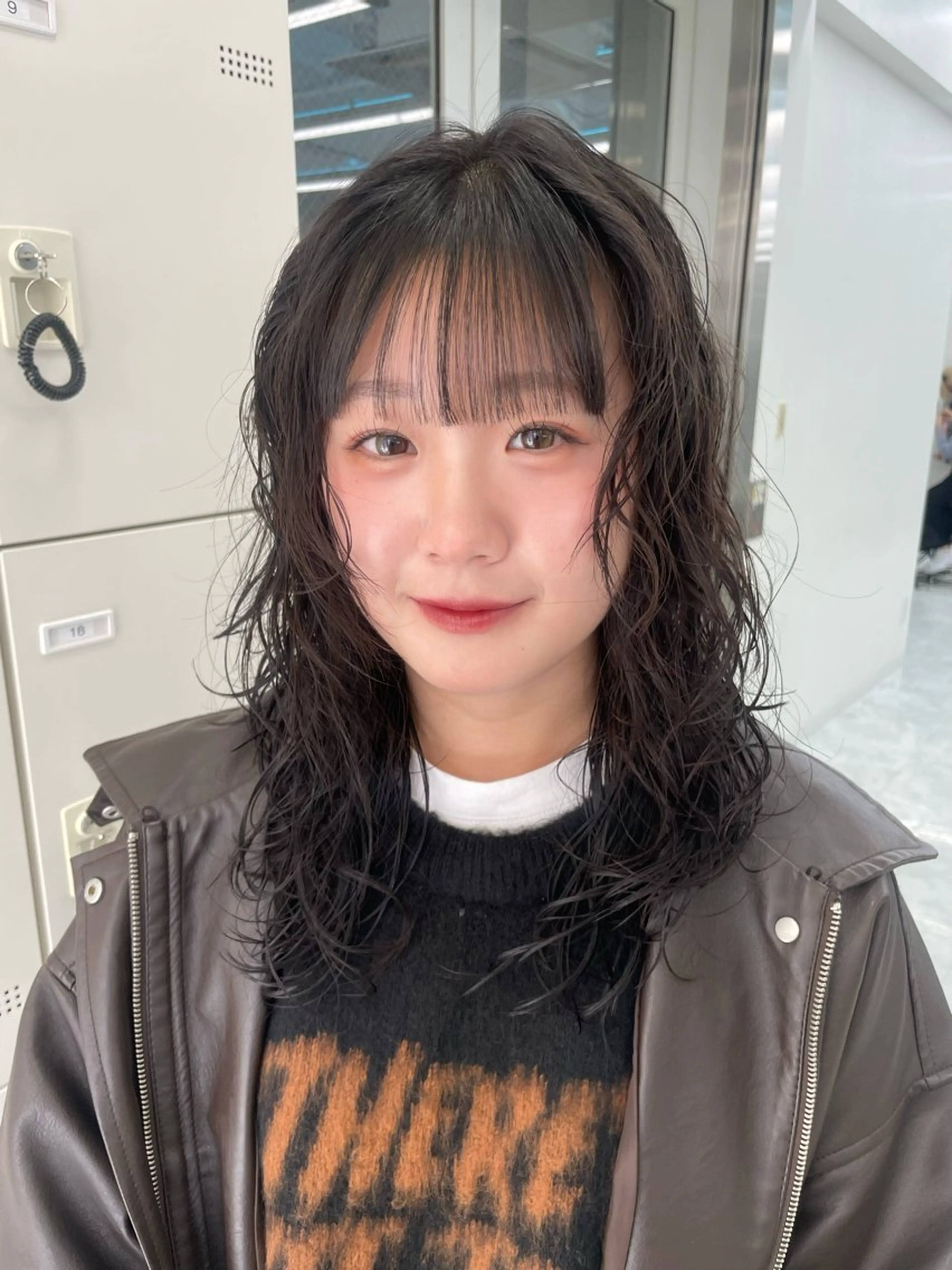 パーマ カット ヘアカラー パーマ mayu/ブリーチ/ layer/似合わせのヘアスタイル