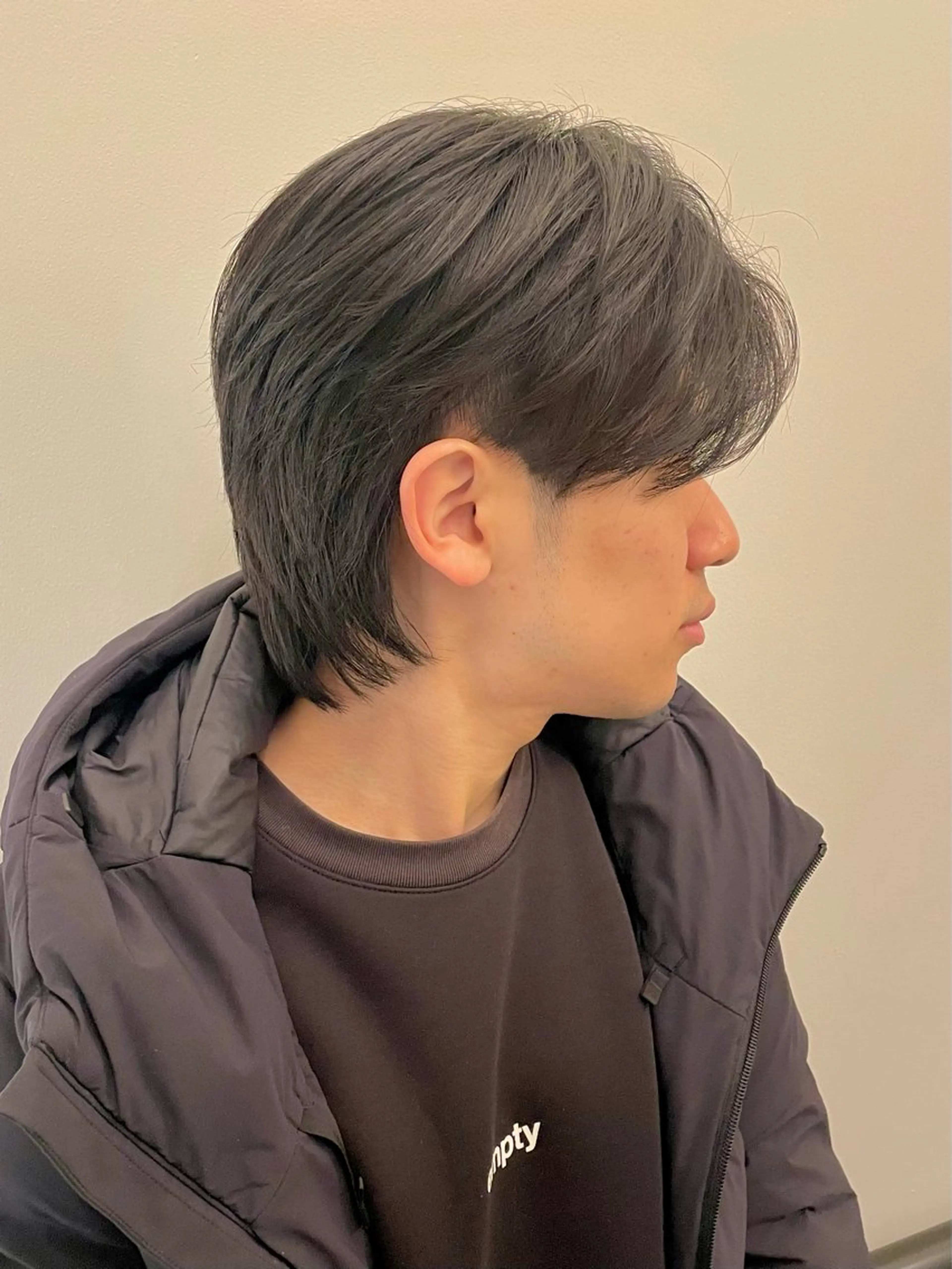 ショート カラー パーマ メンズ ニュアンスカラー🫧 加納のヘアスタイル