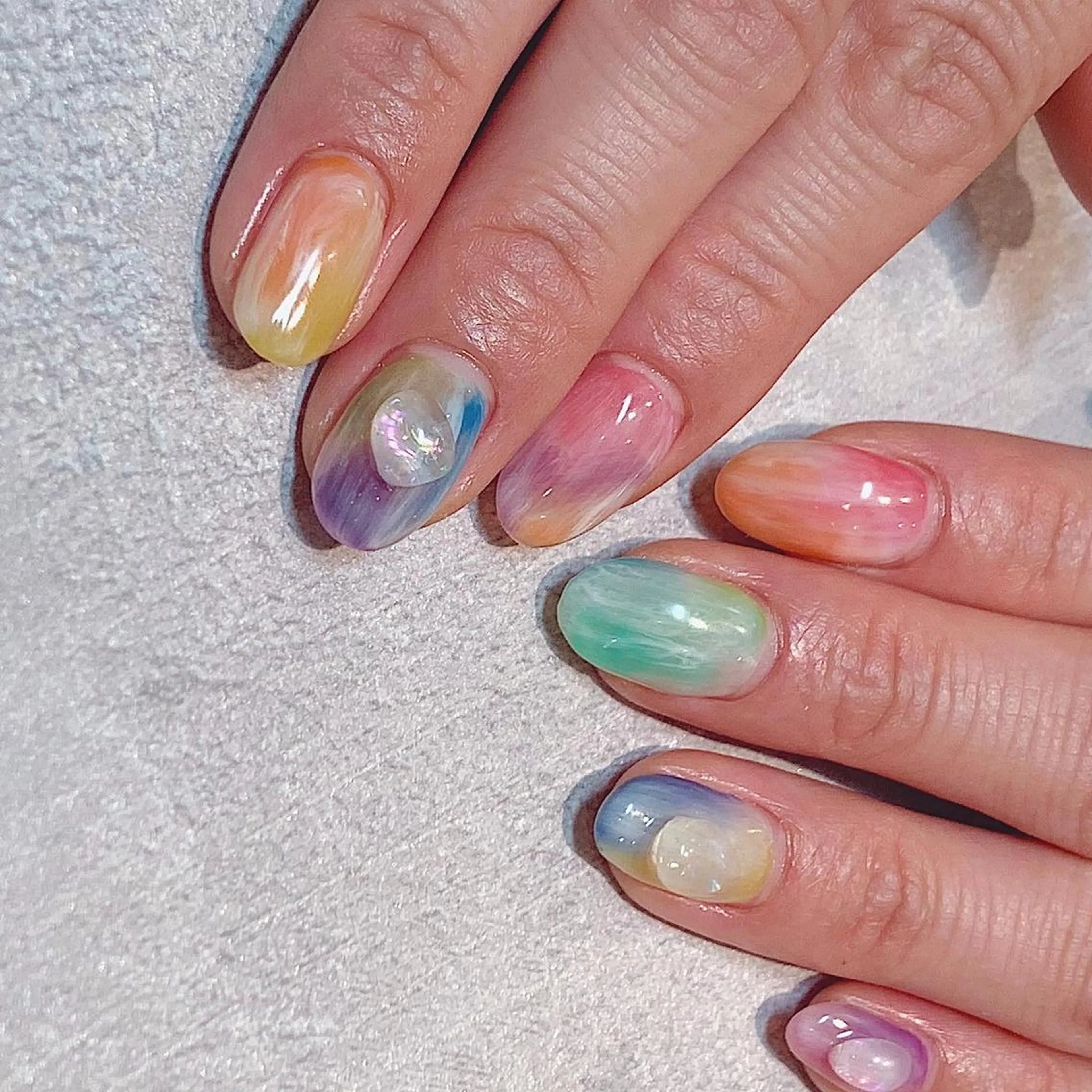 ネイル ハンドネイル もとまつ さちこのネイルデザイン