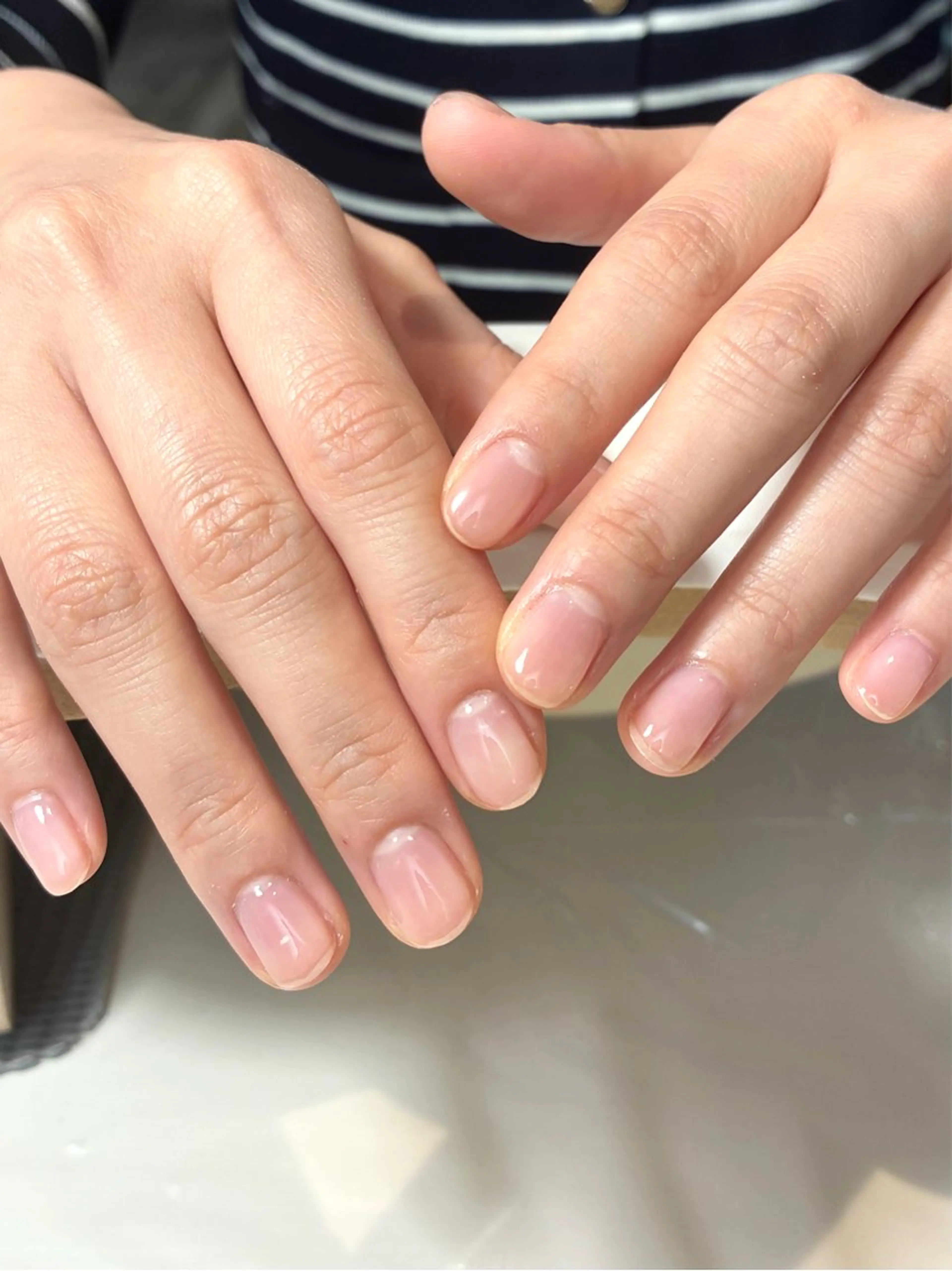 ネイル クリアネイル milimili アンナのネイルデザイン