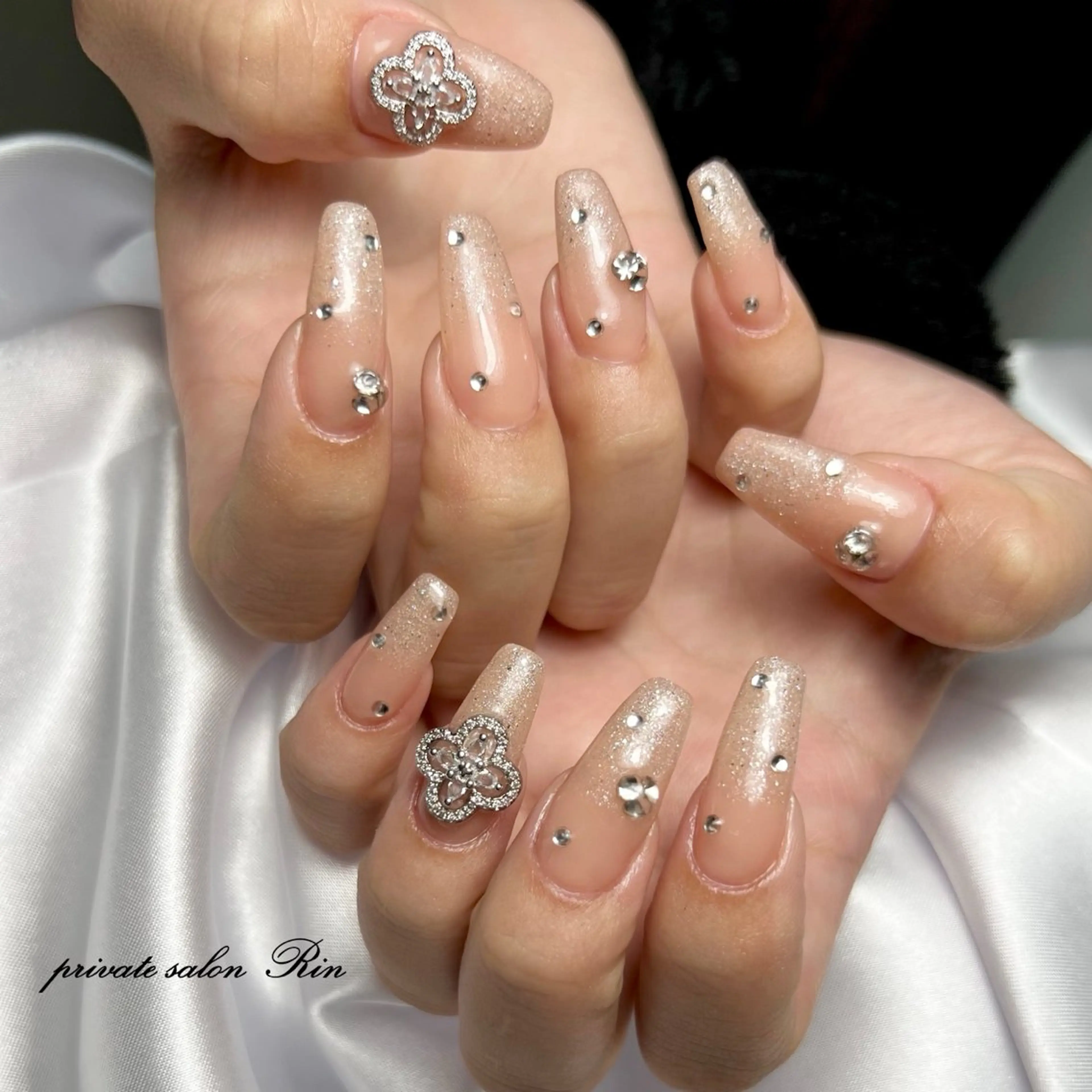 ネイル シンプルネイル private salon Rinのネイルデザイン