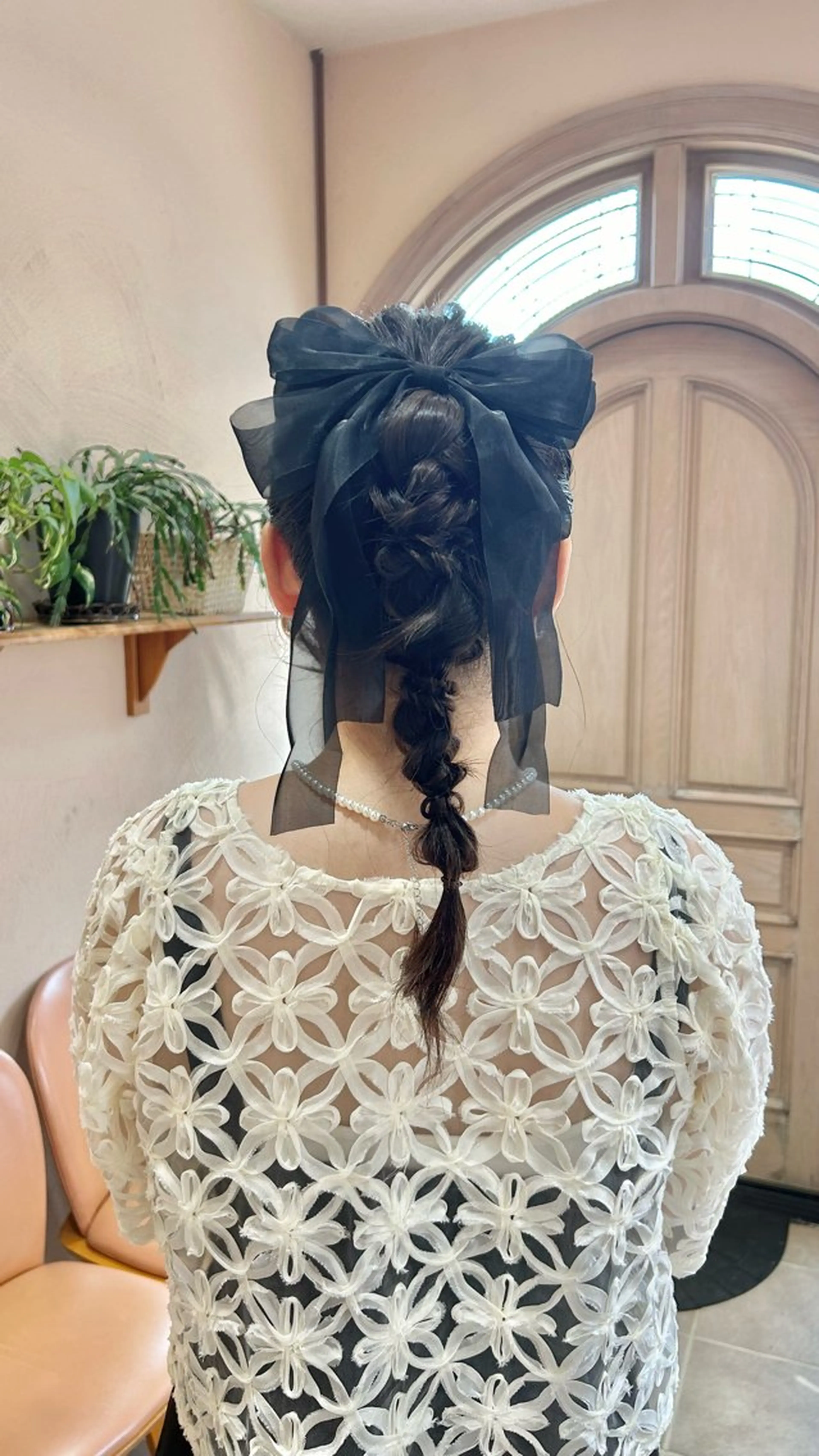 セミロング ヘアアレンジ ヘアセット coubou所属・mayu .のヘアスタイル