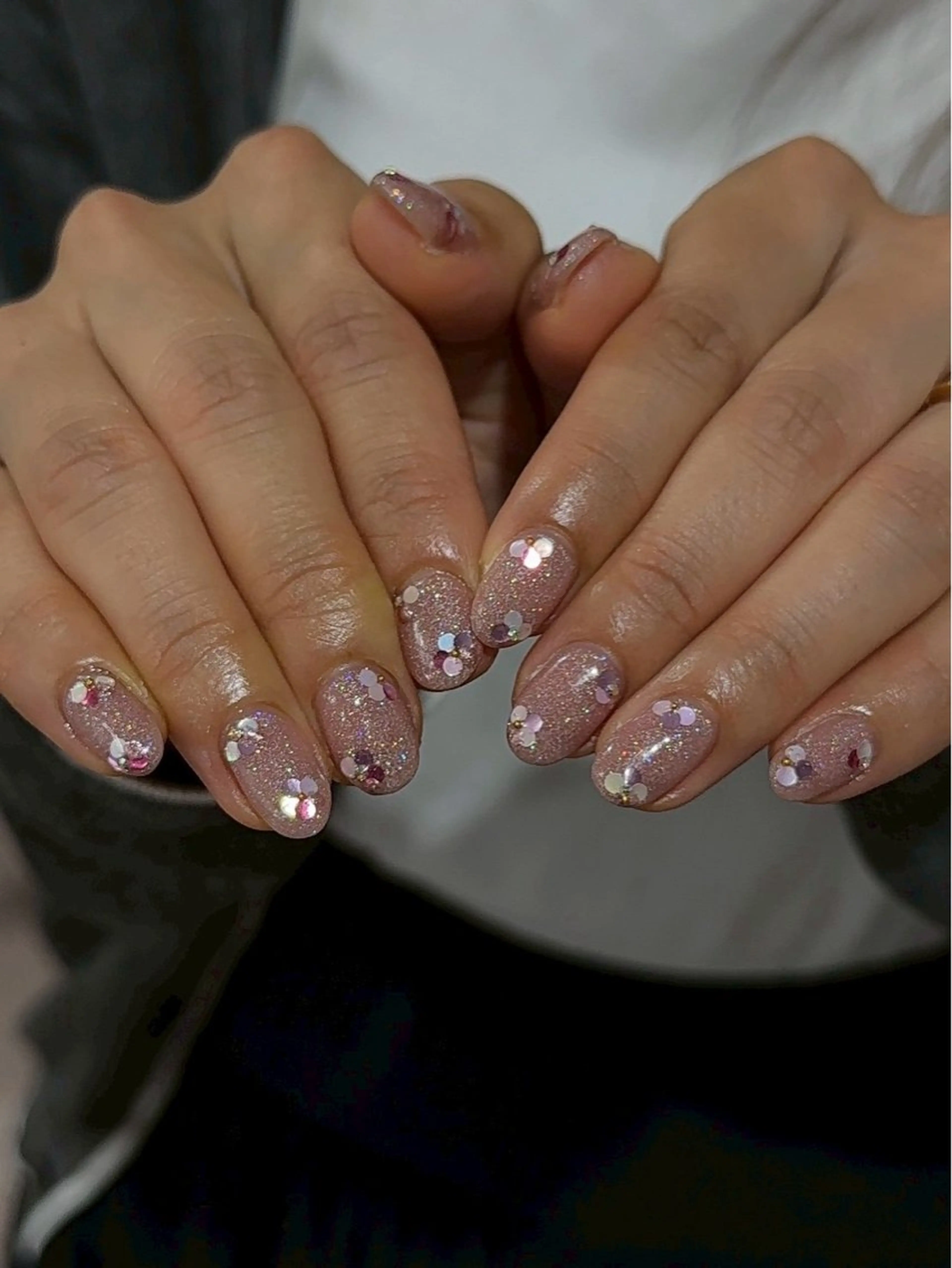 ネイル キラキラネイル ハンドネイル Salon Ｋのネイルデザイン