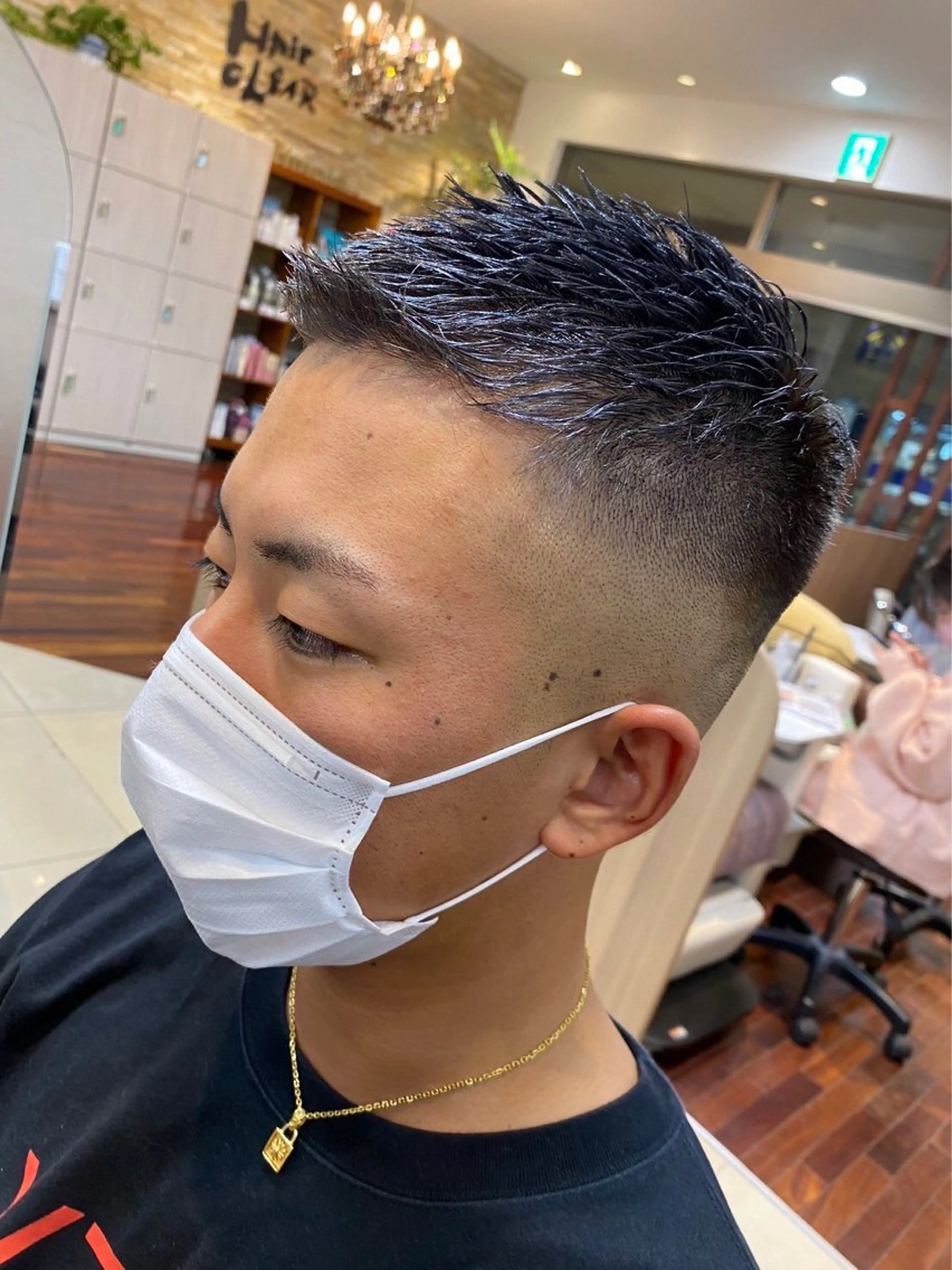ショート メンズ 本島 大生のヘアスタイル
