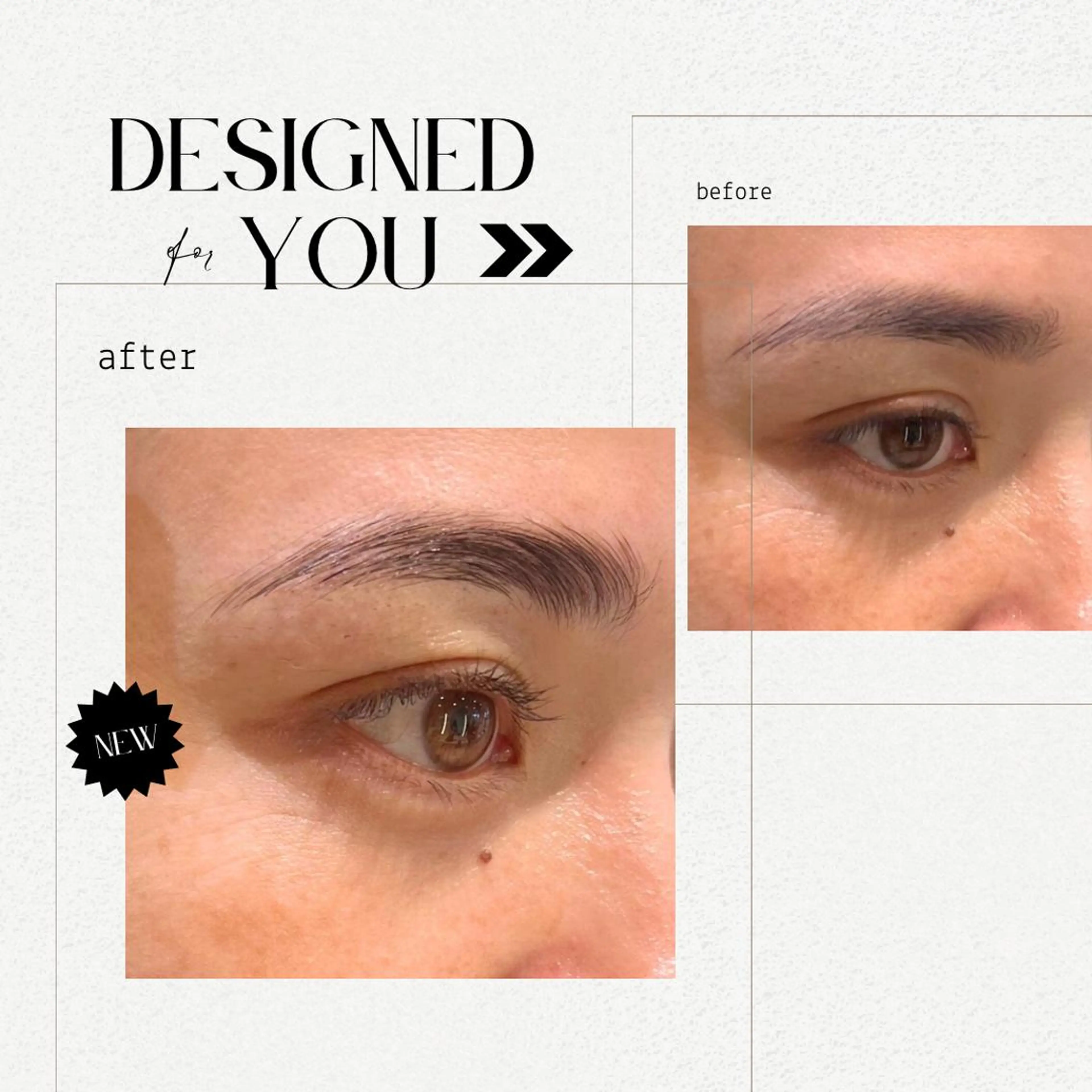 アイブロウ ワックス脱毛 ☆30代〜ミセスまで 女性支持率90％以上の眉毛・アイブロウイメージ