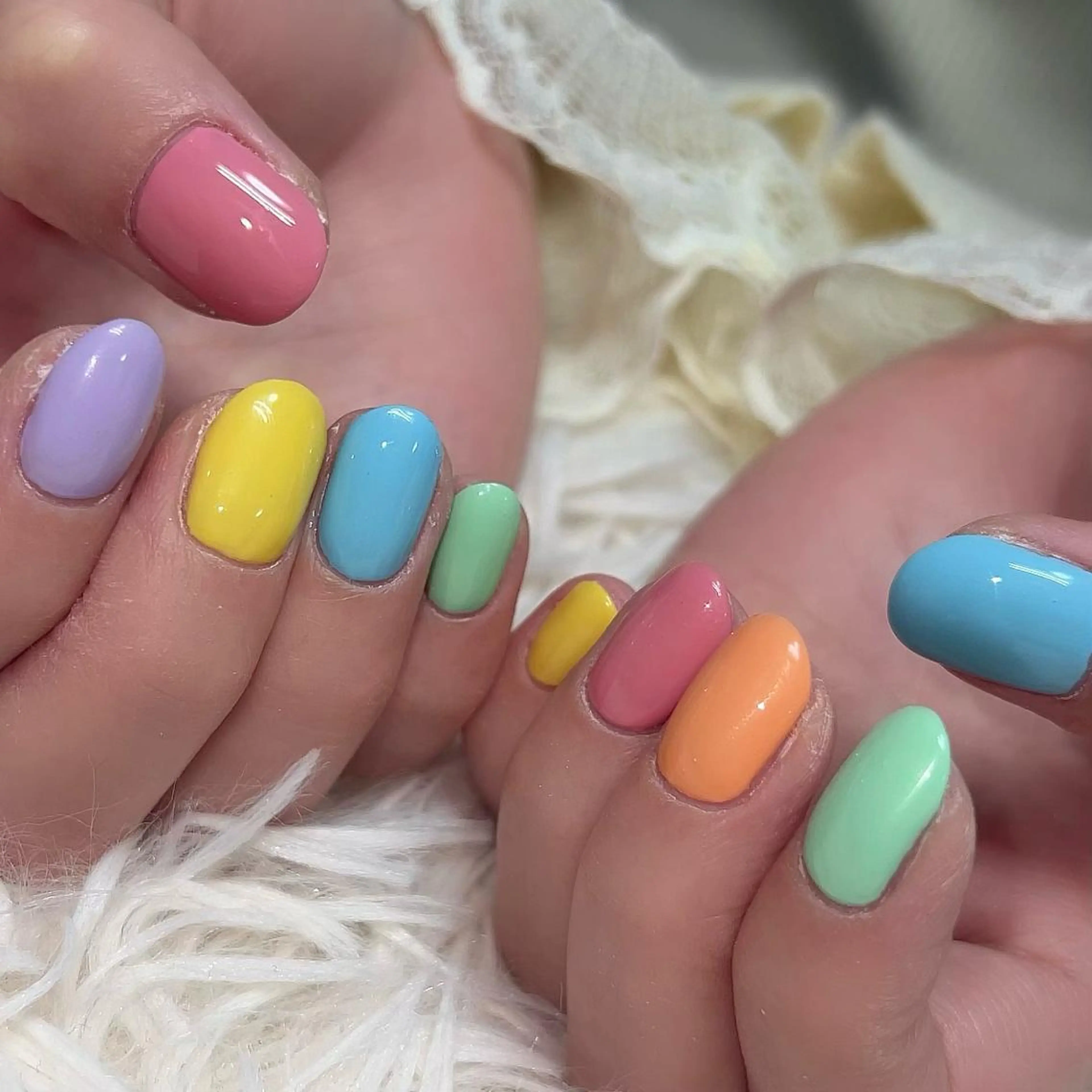 ネイル ハンドネイル 【Yappy🌈】 💖P-tanaのネイルデザイン