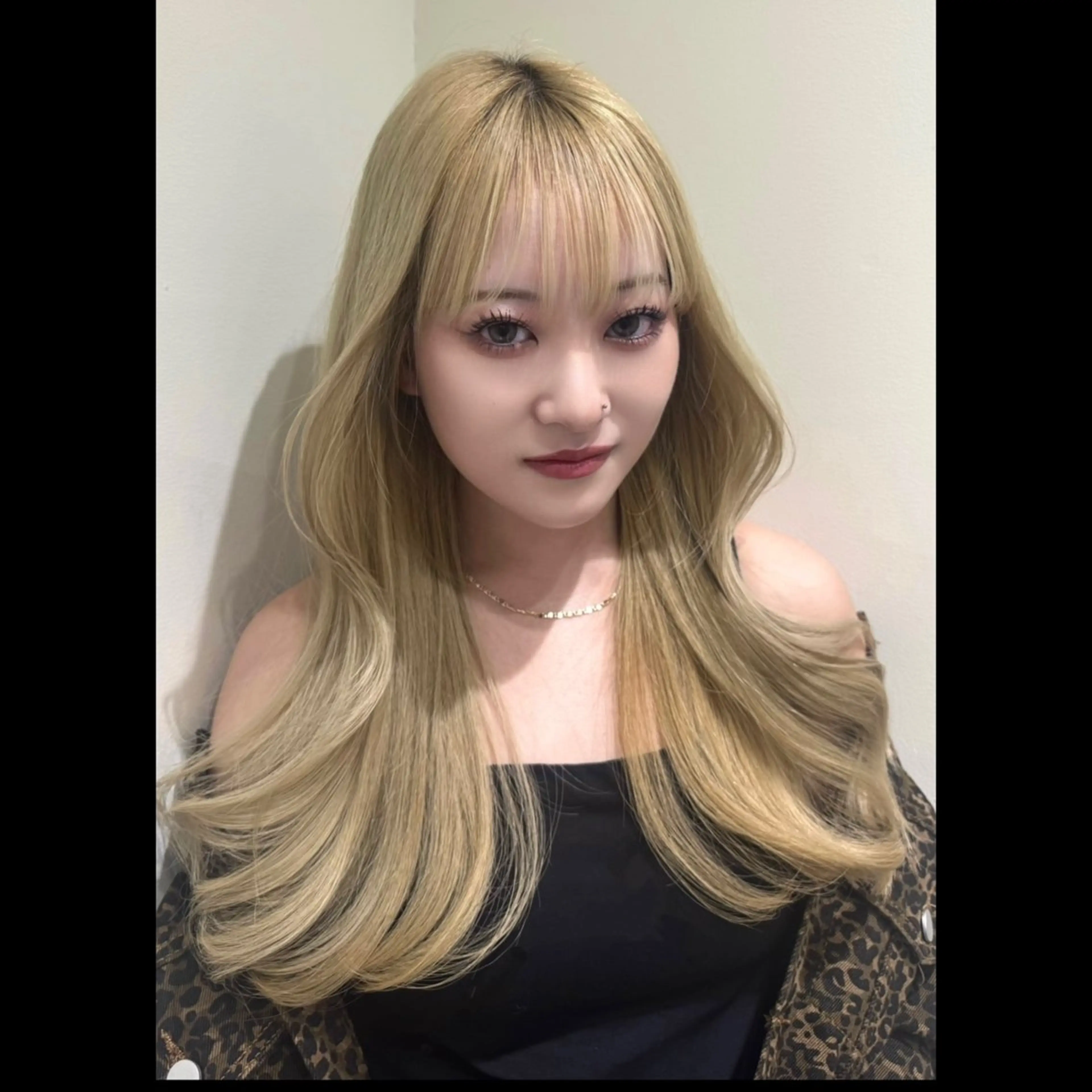 ロング 韓国レイヤー💋/ ワンホン/NANAのヘアスタイル