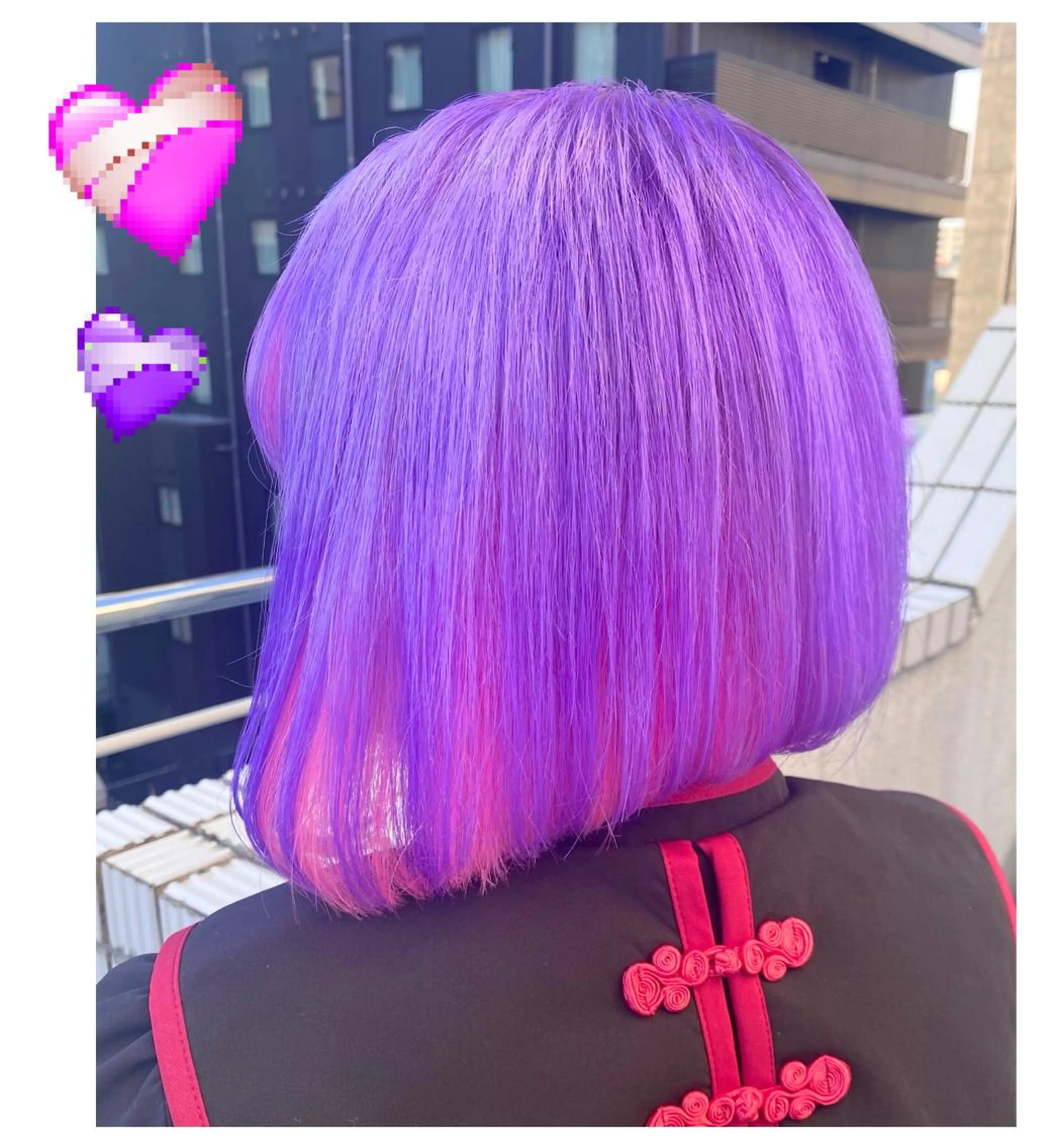 カラー ブリーチ GARU-ガル-所属・TSUNO🦖 派手髪/オタク美容師のヘアスタイル