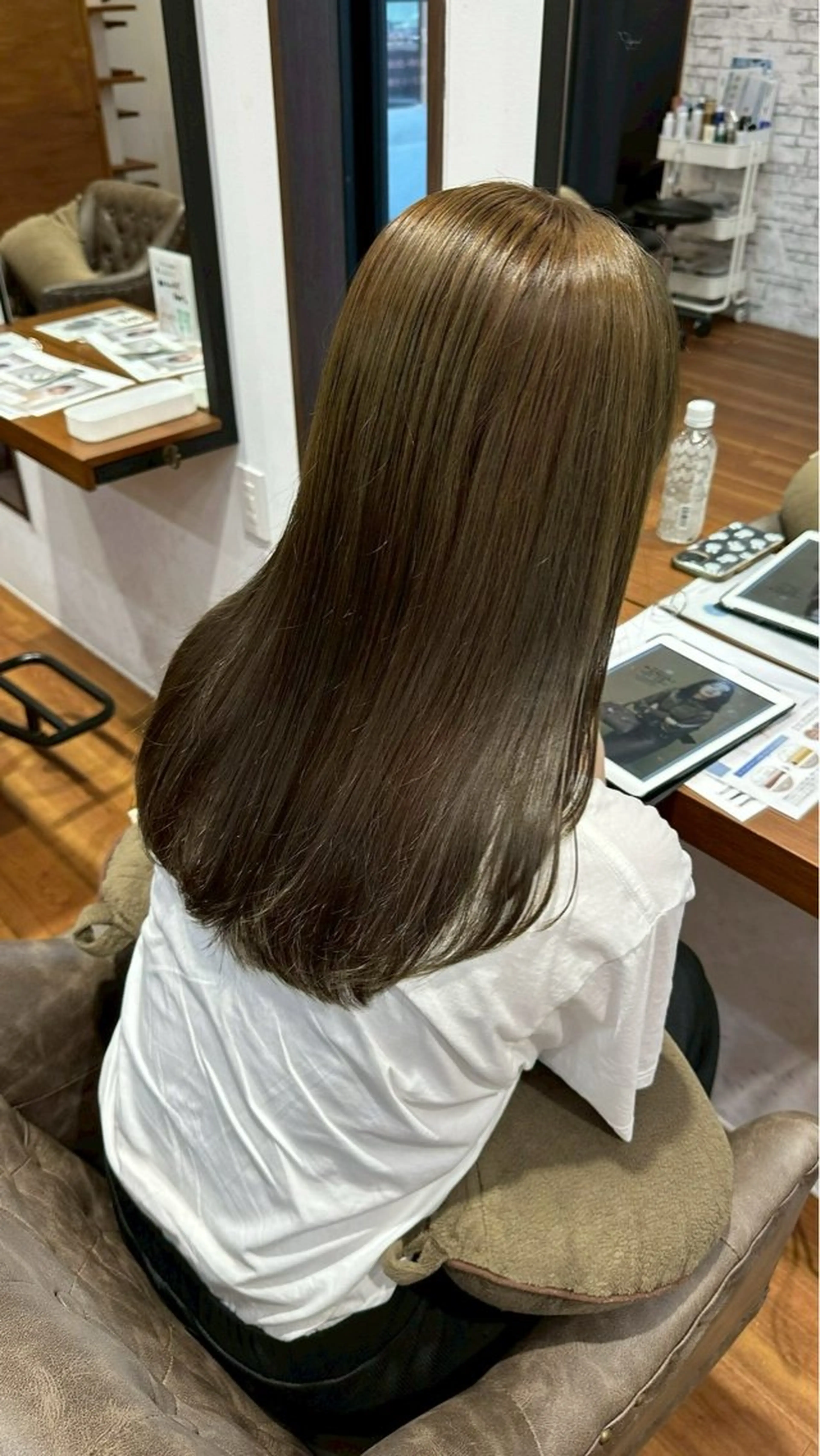 ロング 伴 星来のヘアスタイル