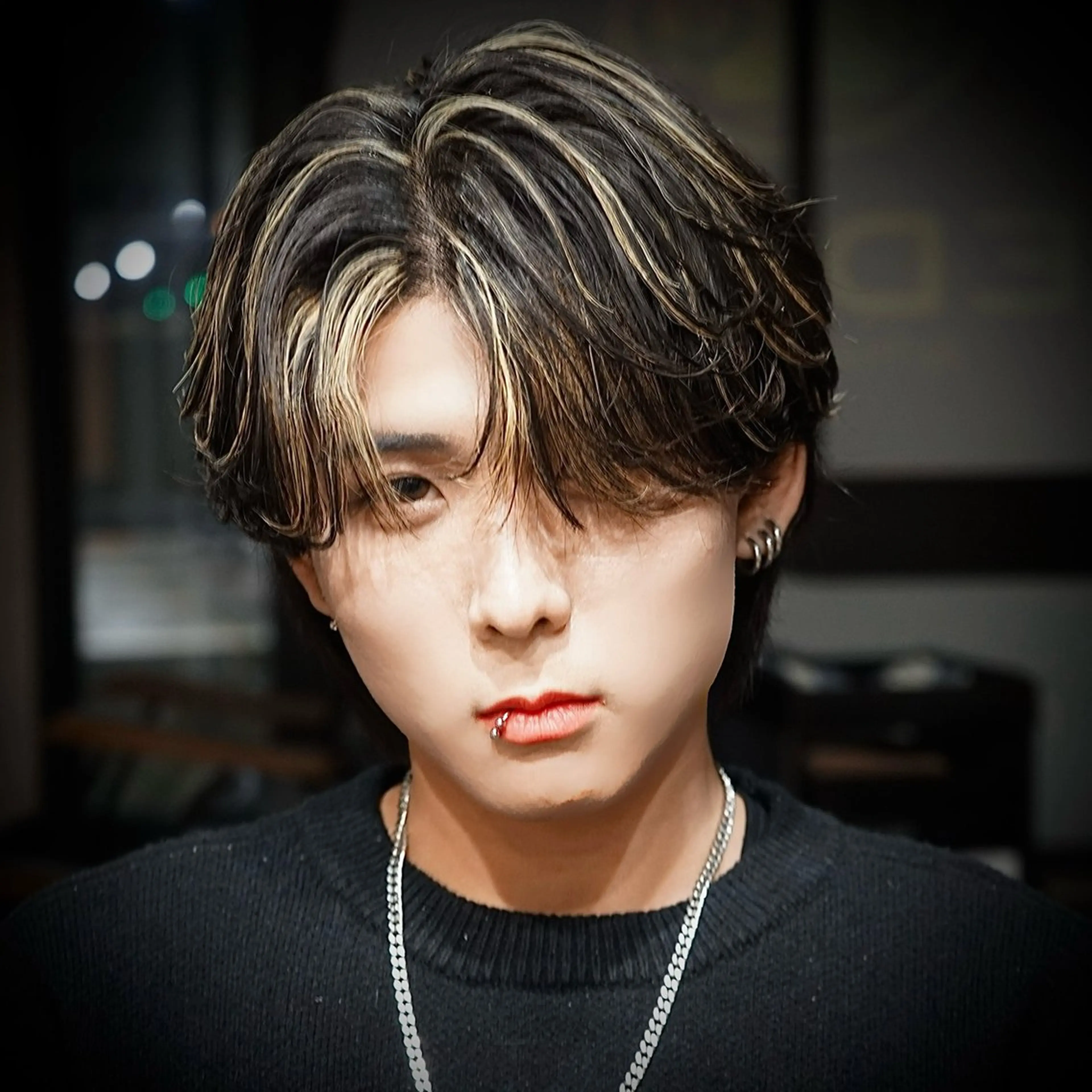 ショート カラー メンズ メンズ韓国風 メンズメッシュ メッシュ 韓国風ヘア カット ヘアカラー 🔥YUSUKE🔥 メンズ特化👑のヘアスタイル