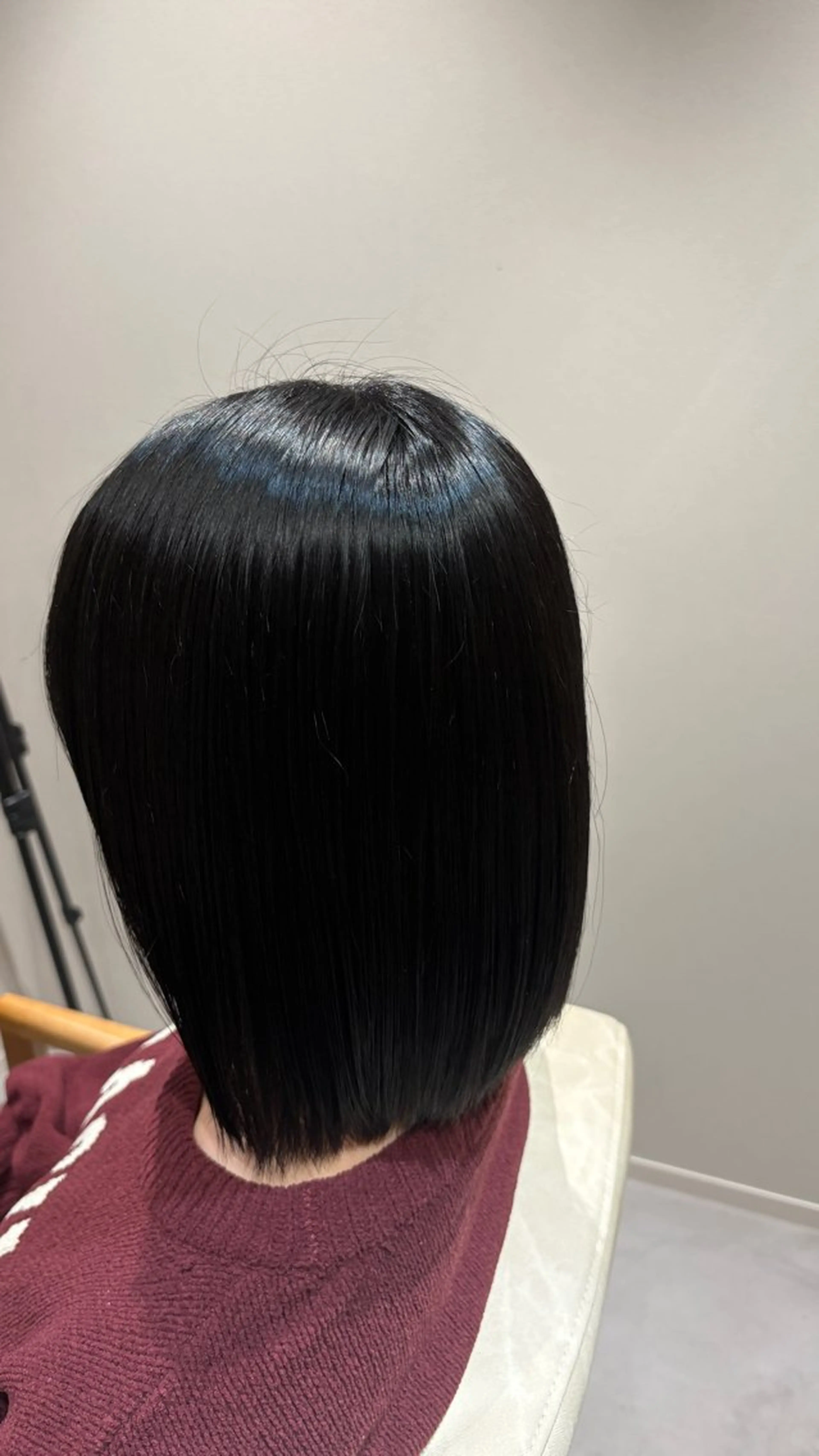 ショート 縮毛矯正 井山 葵のヘアスタイル