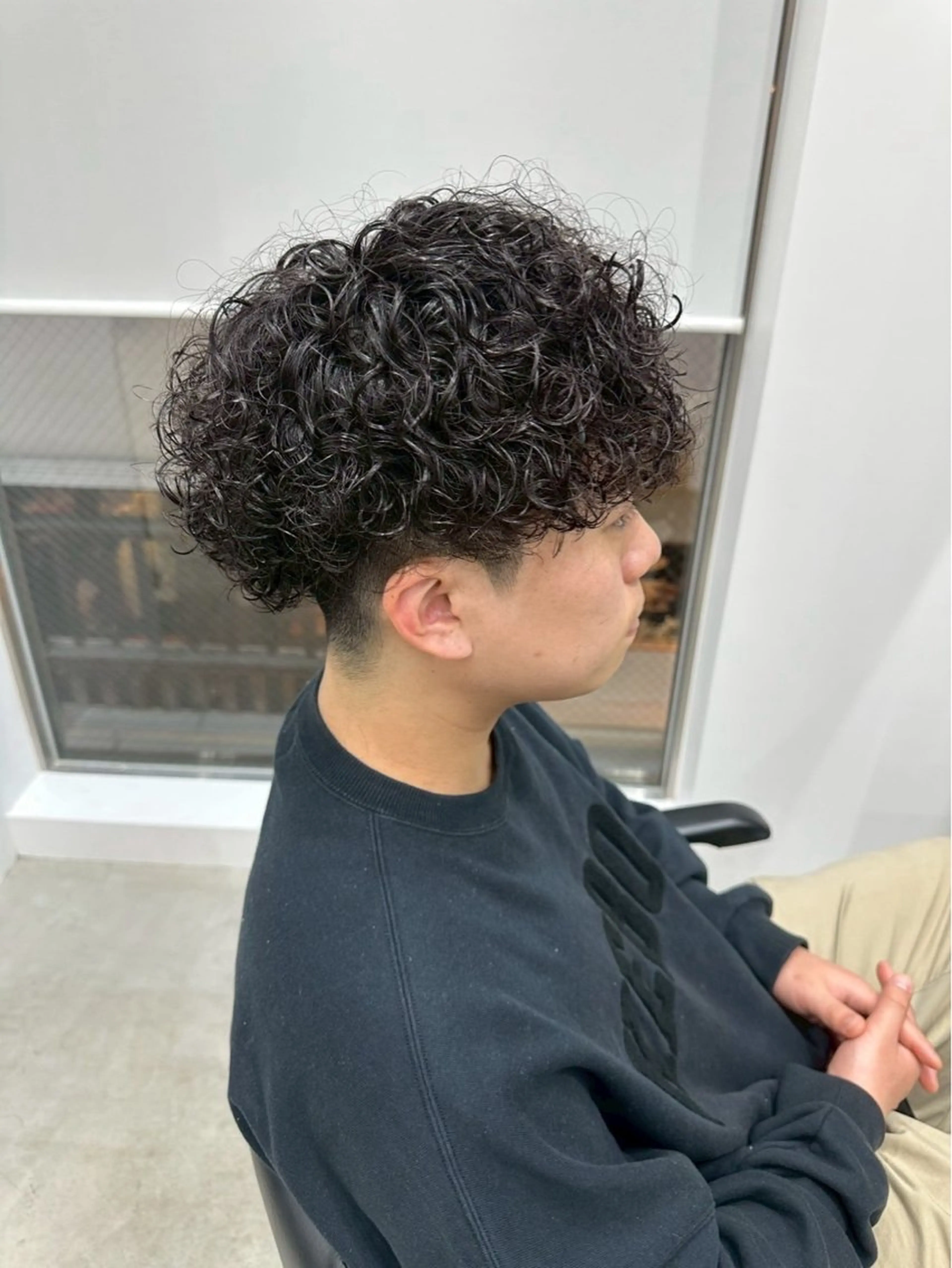 パーマ メンズ レディース／メンズ パーマ特化／内山遥斗のヘアスタイル