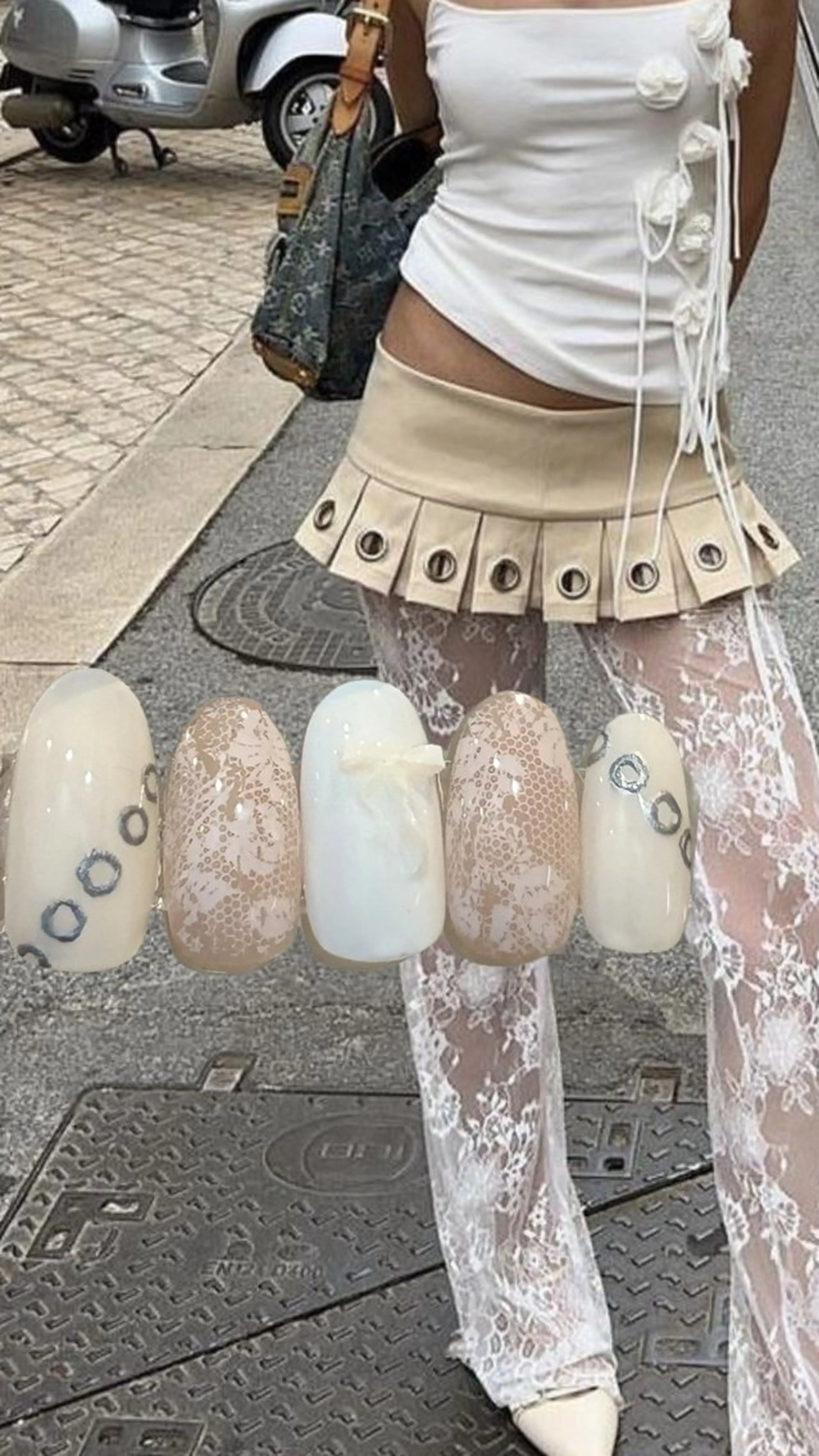 ネイル ハンドネイル ˖ ࣪⊹GRACE モモ✩⡱のネイルデザイン